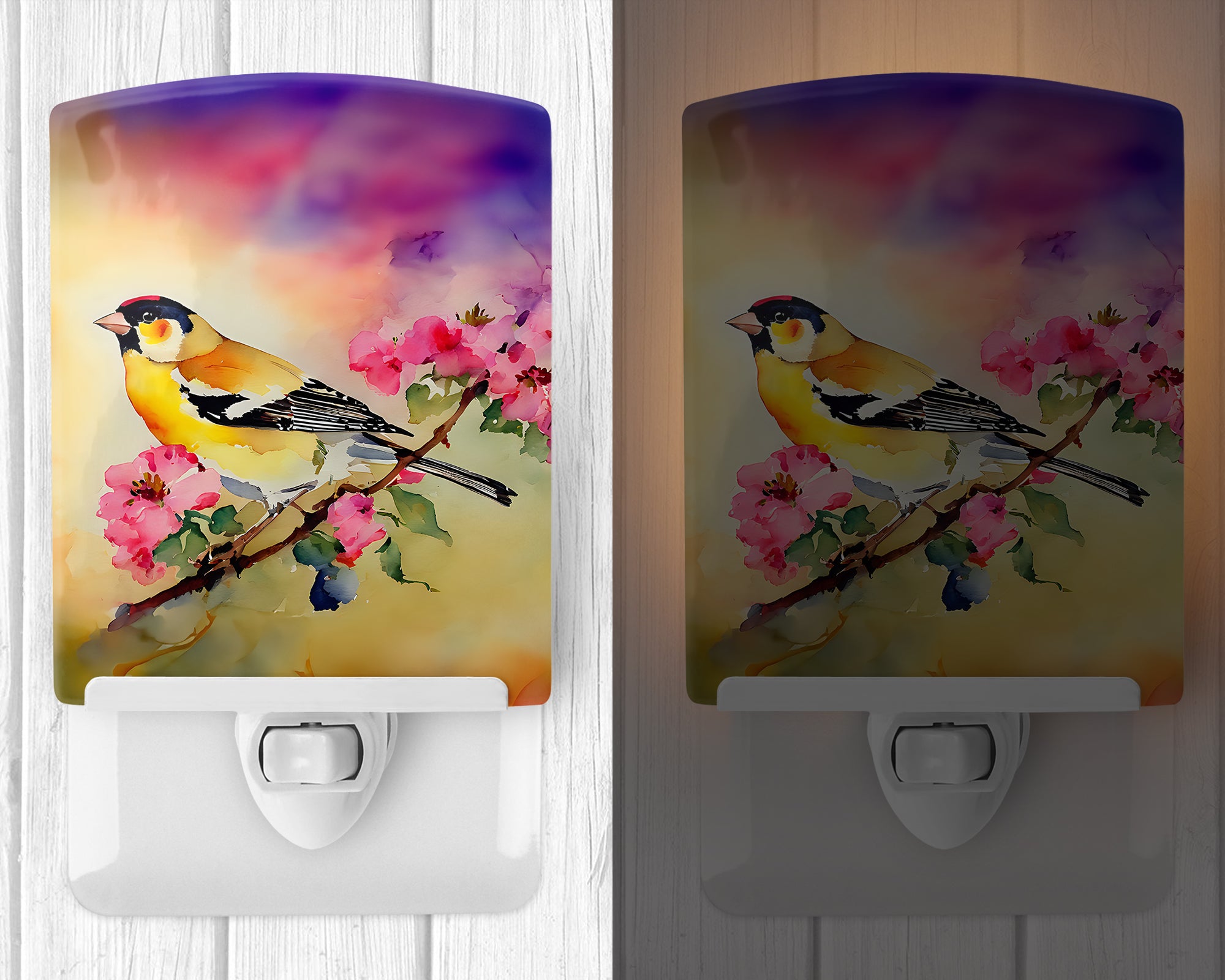 Buy this Goldfinch Ceramic Night Light