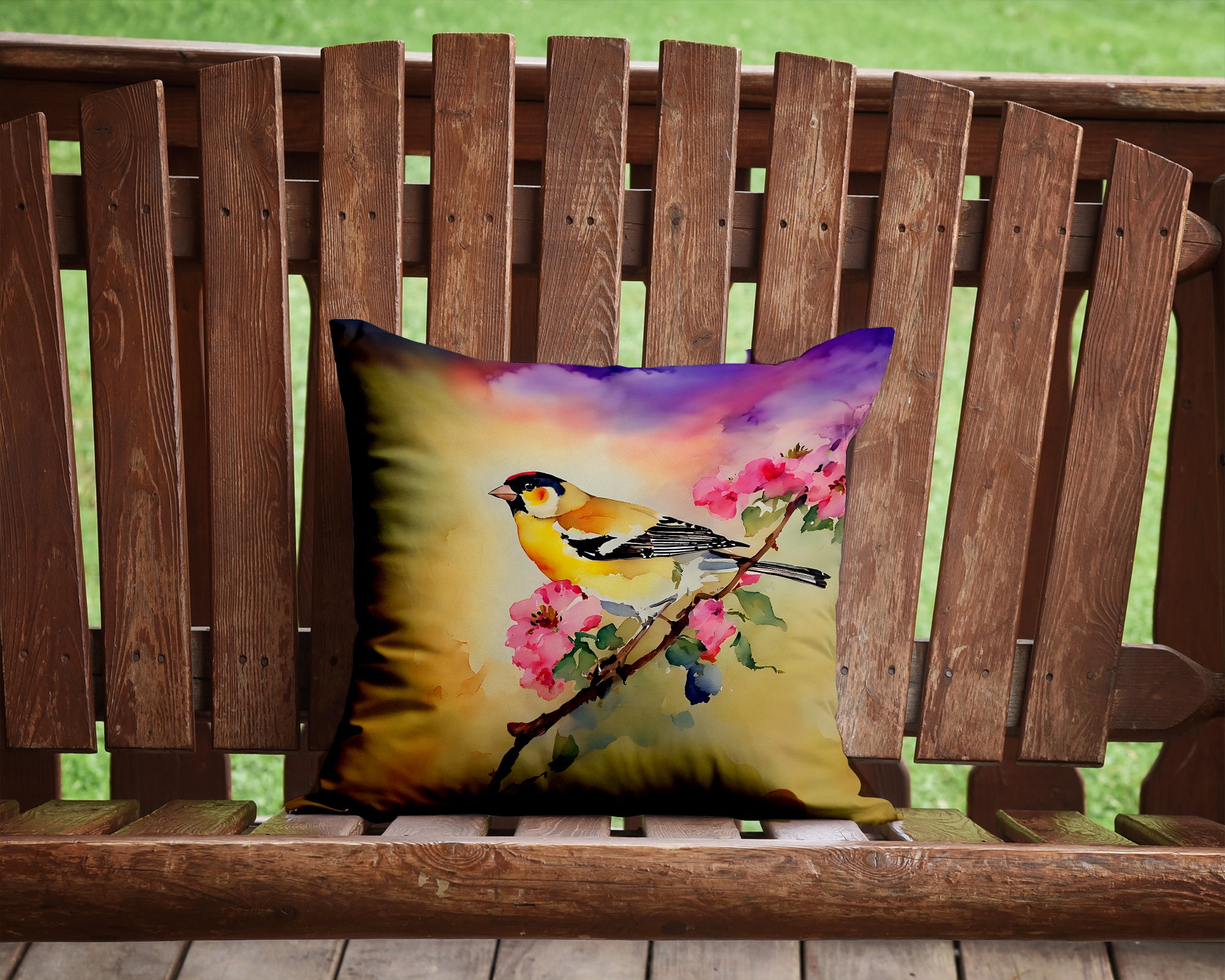 Buy this Goldfinch Throw Pillow