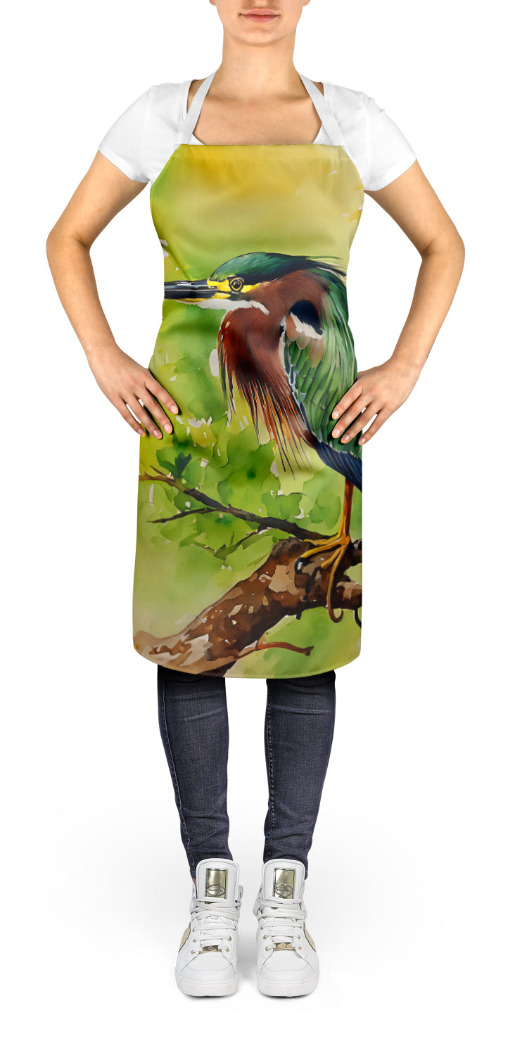 Green Heron Apron