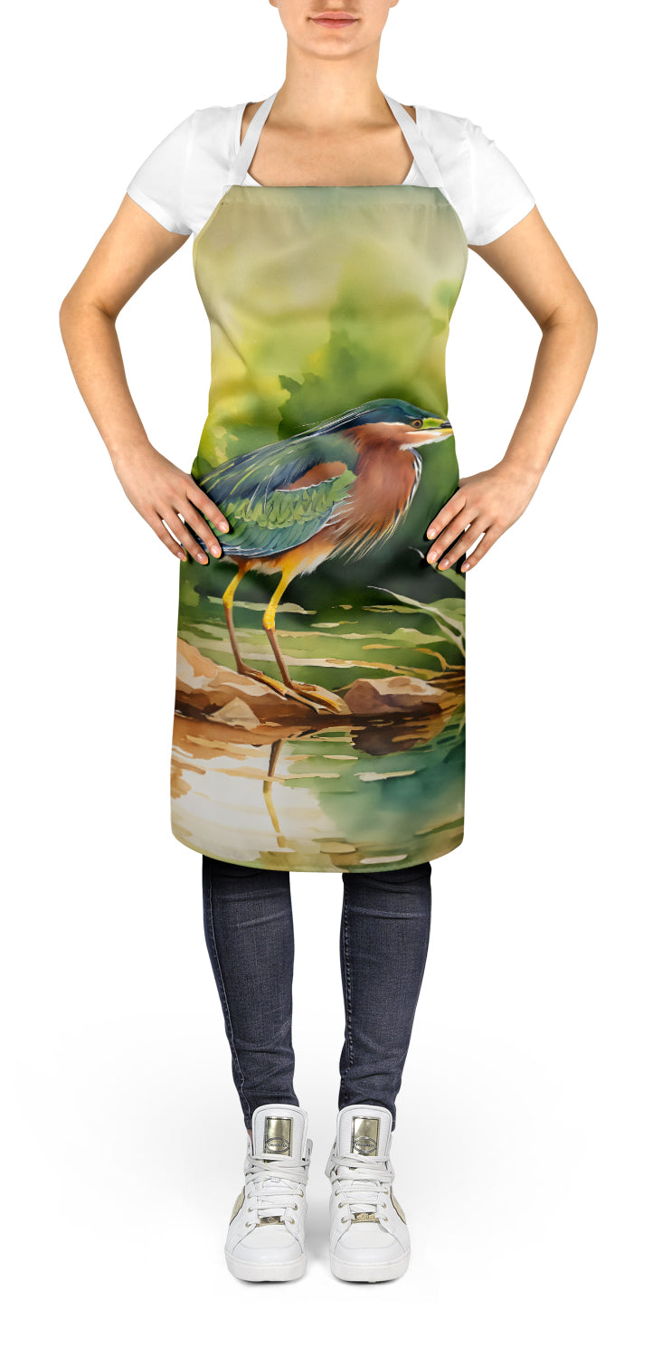 Green Heron Apron