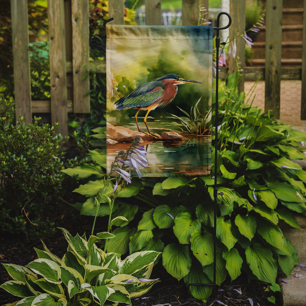 Buy this Green Heron Garden Flag