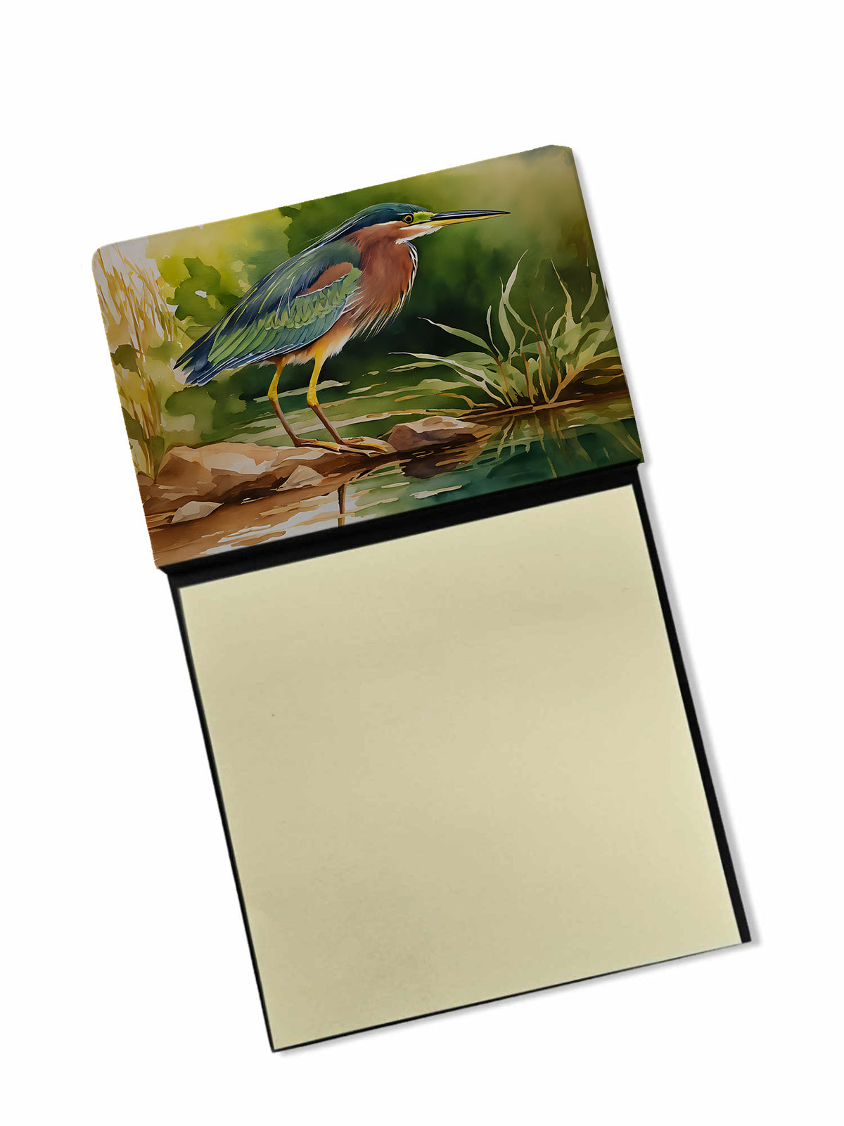 Buy this Green Heron Sticky Note Holder