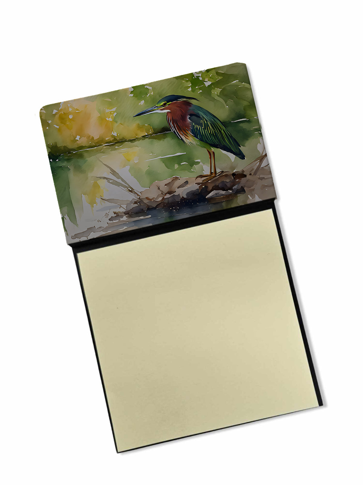 Buy this Green Heron Sticky Note Holder