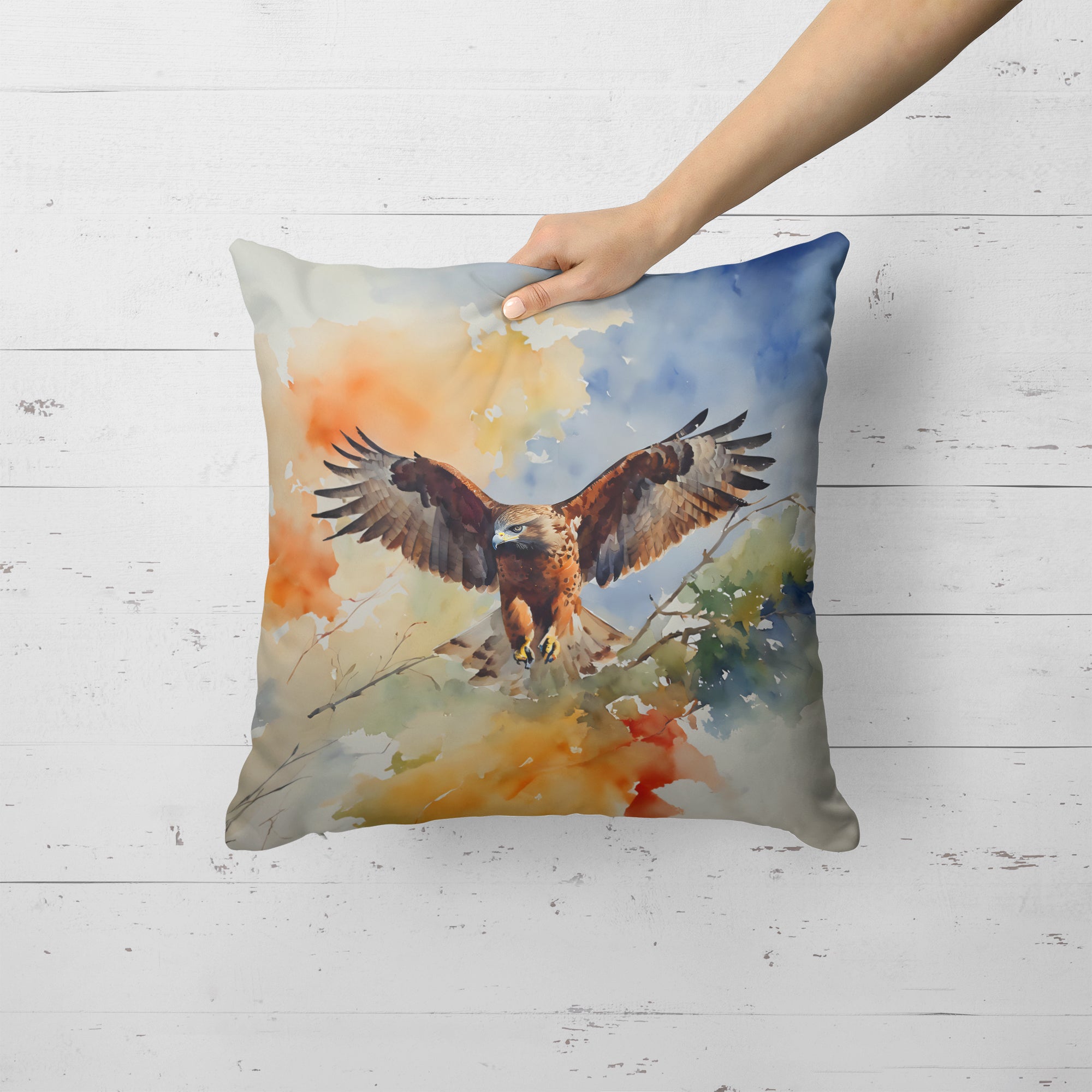 Buy this Hawk Throw Pillow