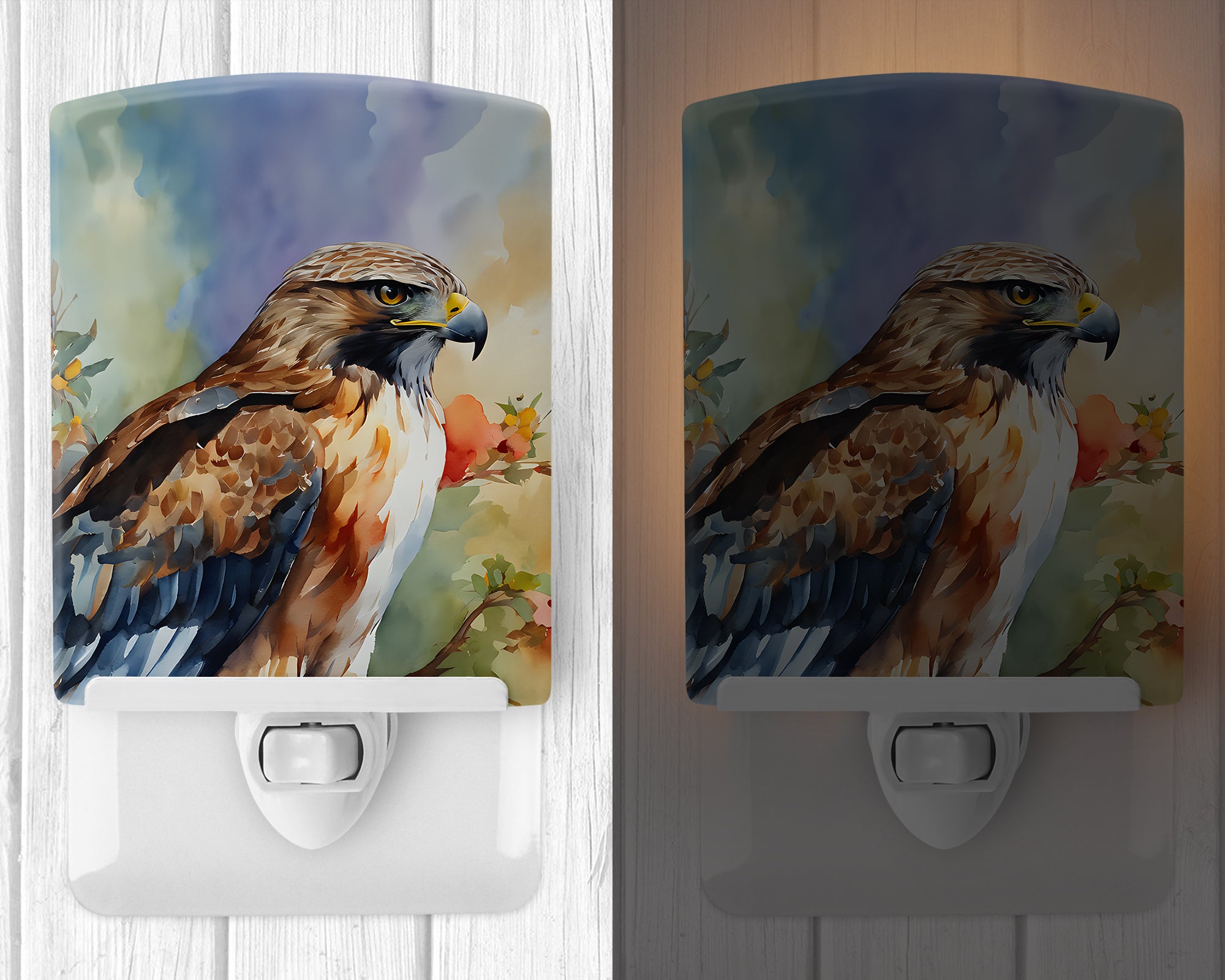 Buy this Hawk Ceramic Night Light