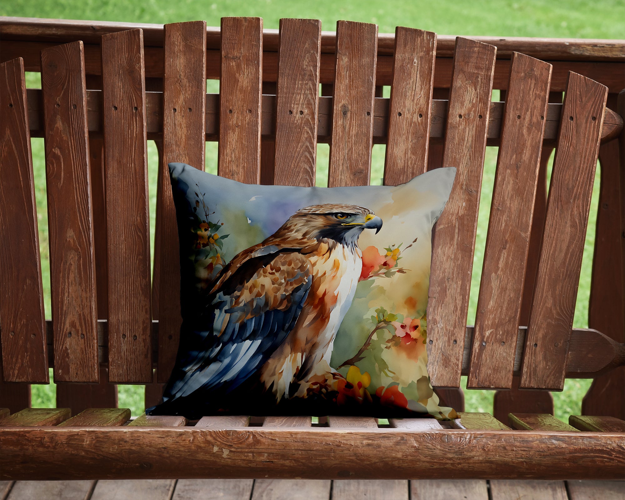 Buy this Hawk Throw Pillow