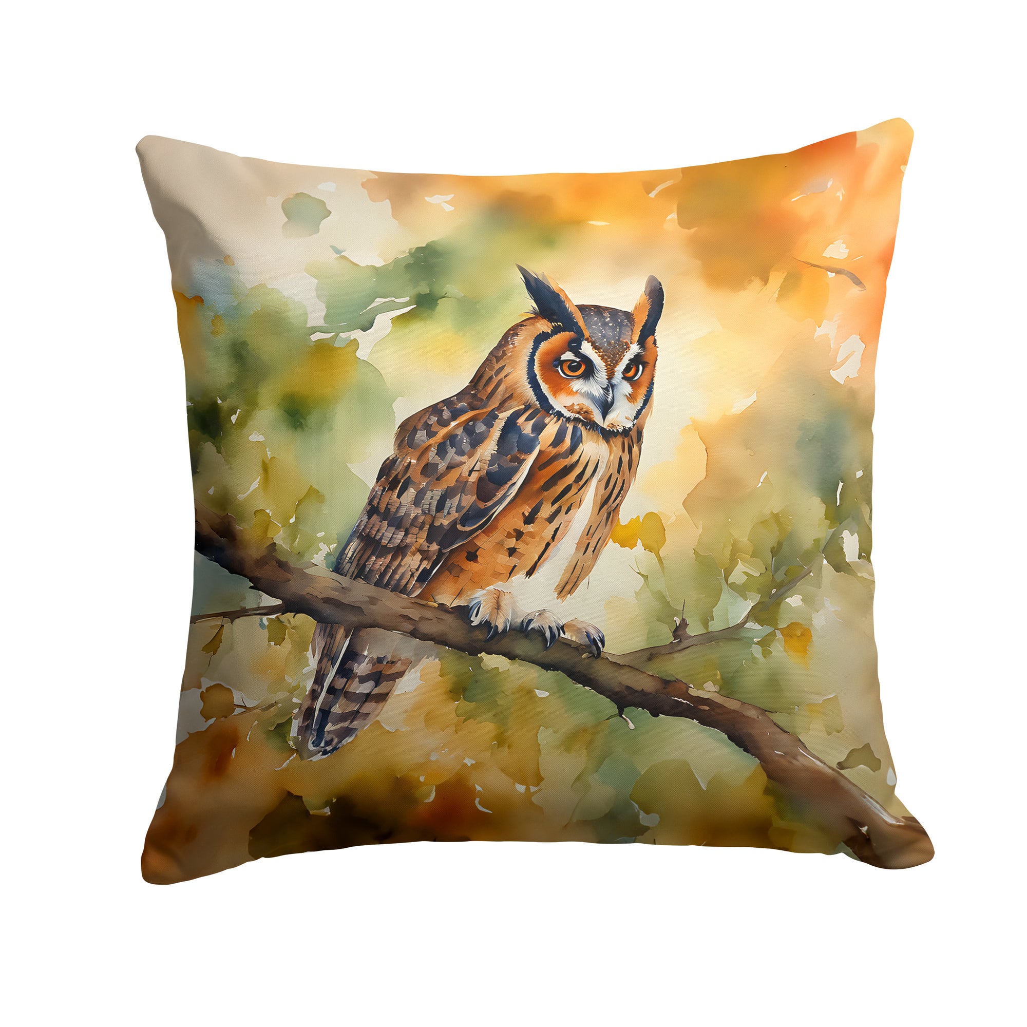 Buy this Long-Eared Owl Throw Pillow