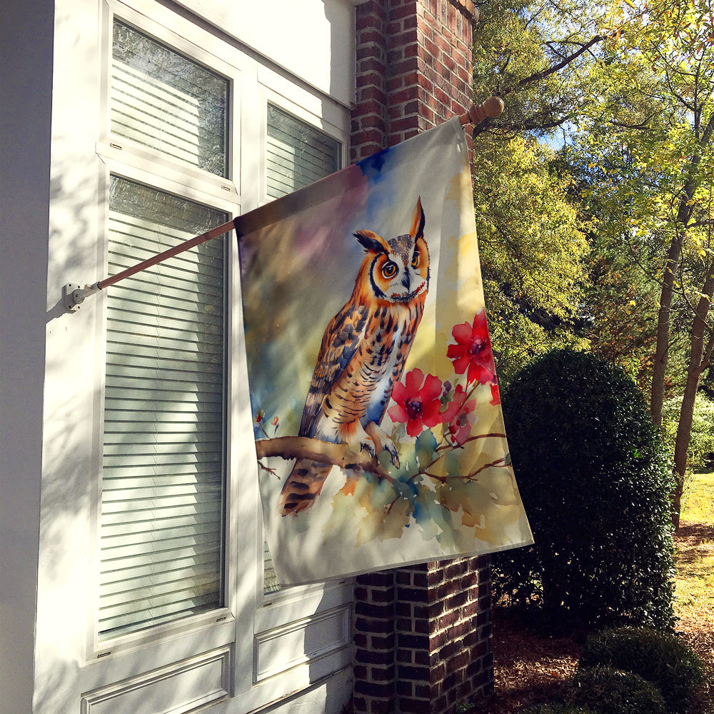 Buy this Long-Eared Owl House Flag