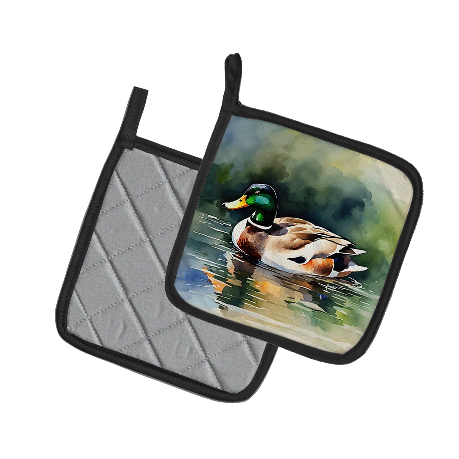 Buy this Mallard Pair of Pot Holders