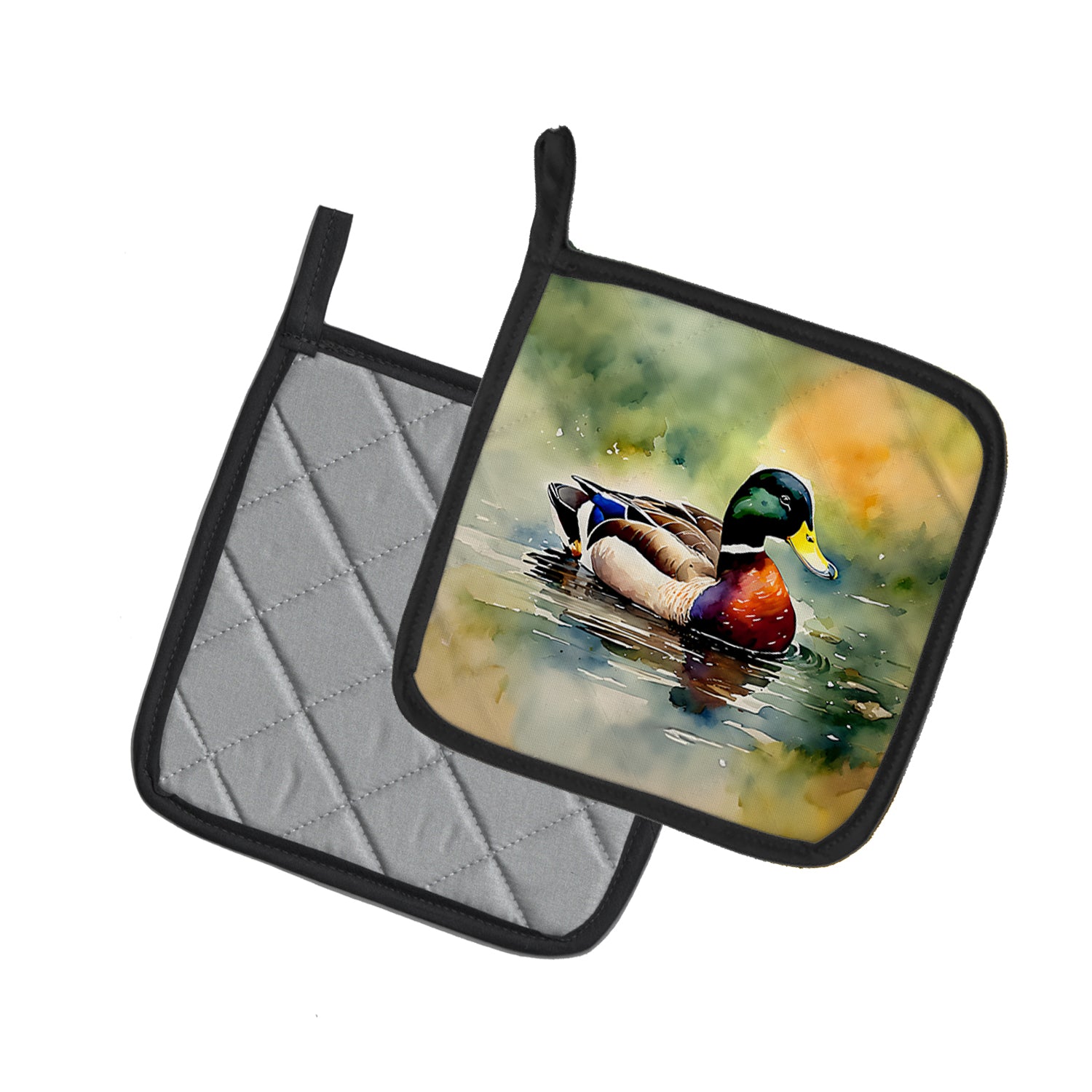 Buy this Mallard Pair of Pot Holders