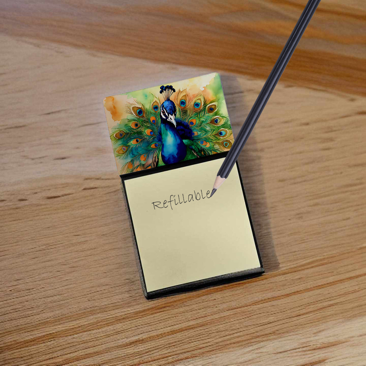 Buy this Peacock Sticky Note Holder