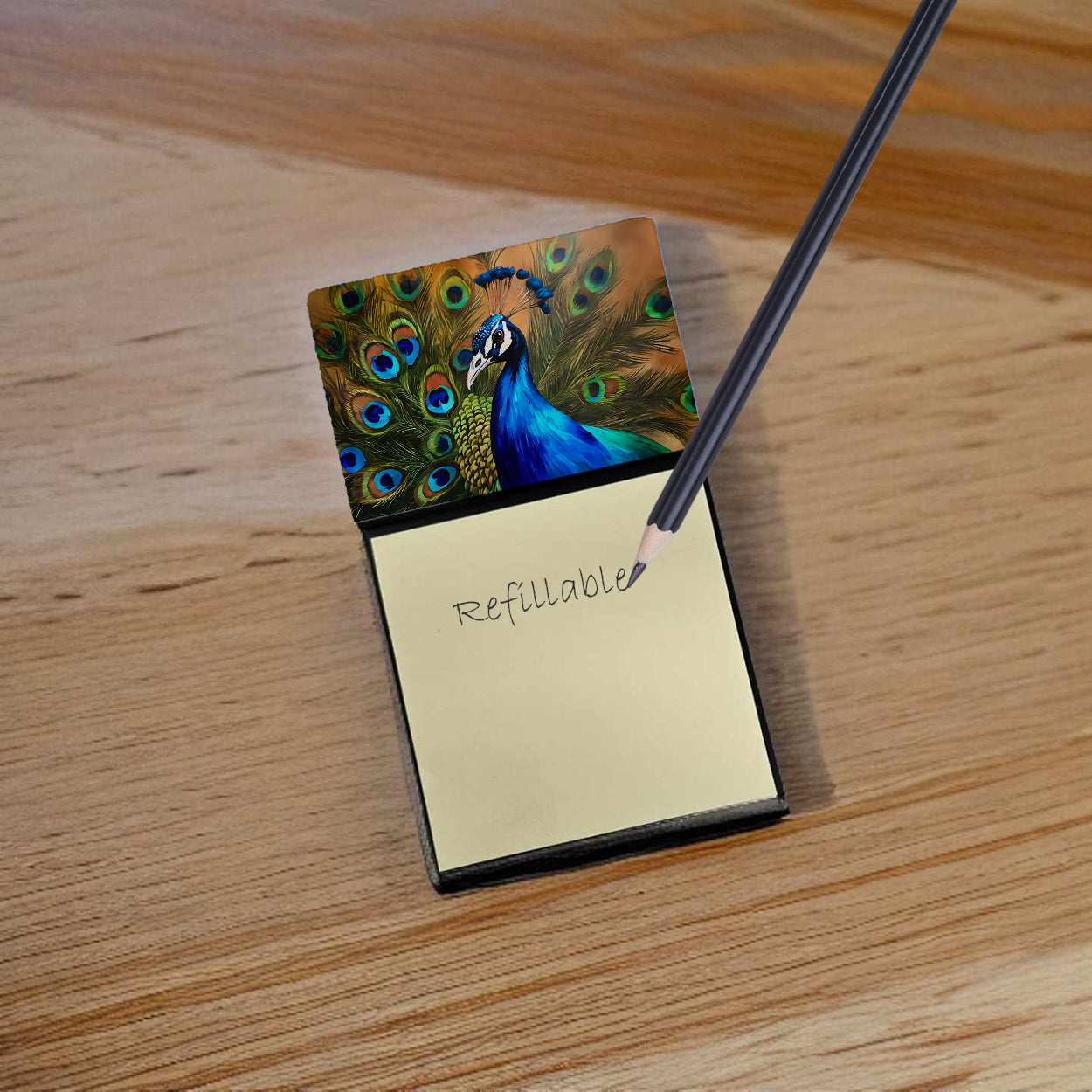 Buy this Peacock Sticky Note Holder