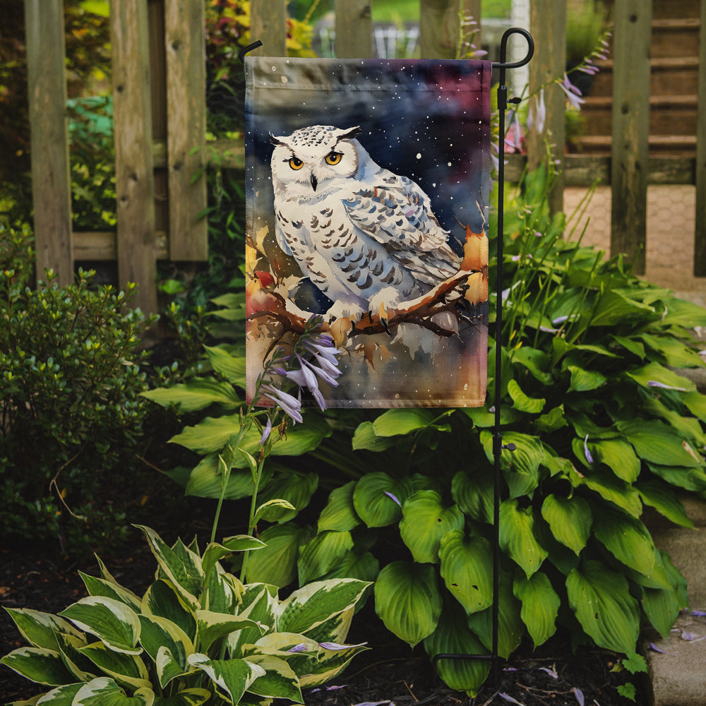 Snowy Owl Garden Flag