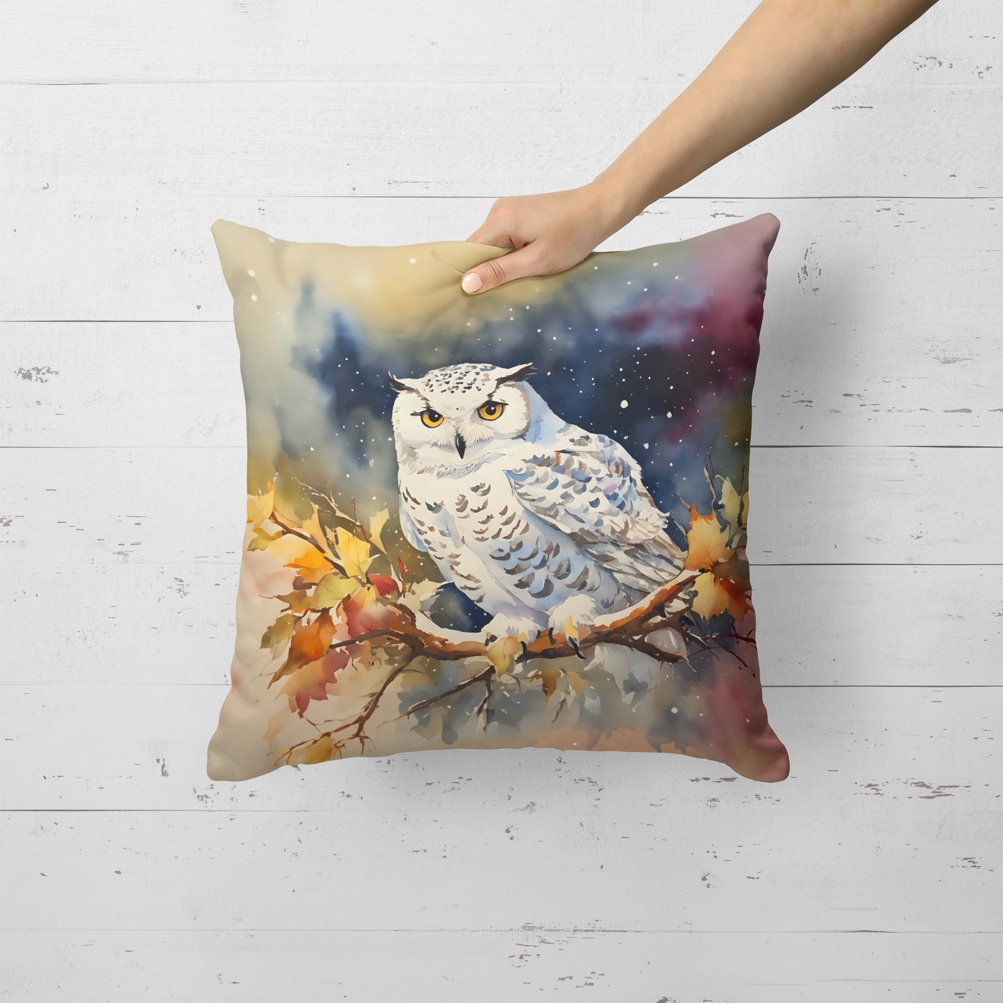 Buy this Snowy Owl Throw Pillow