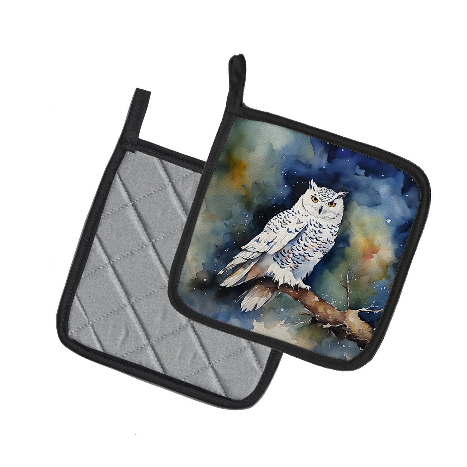 Buy this Snowy Owl Pair of Pot Holders