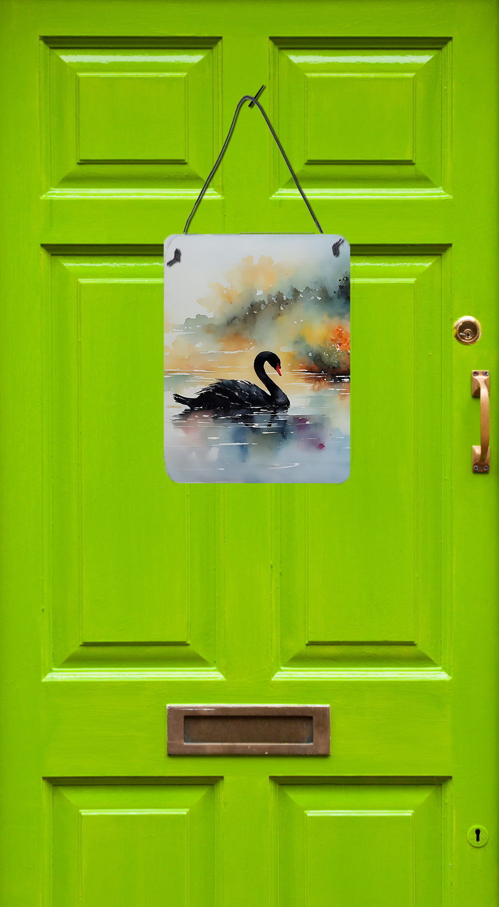 Black Swan Wall or Door Hanging Prints