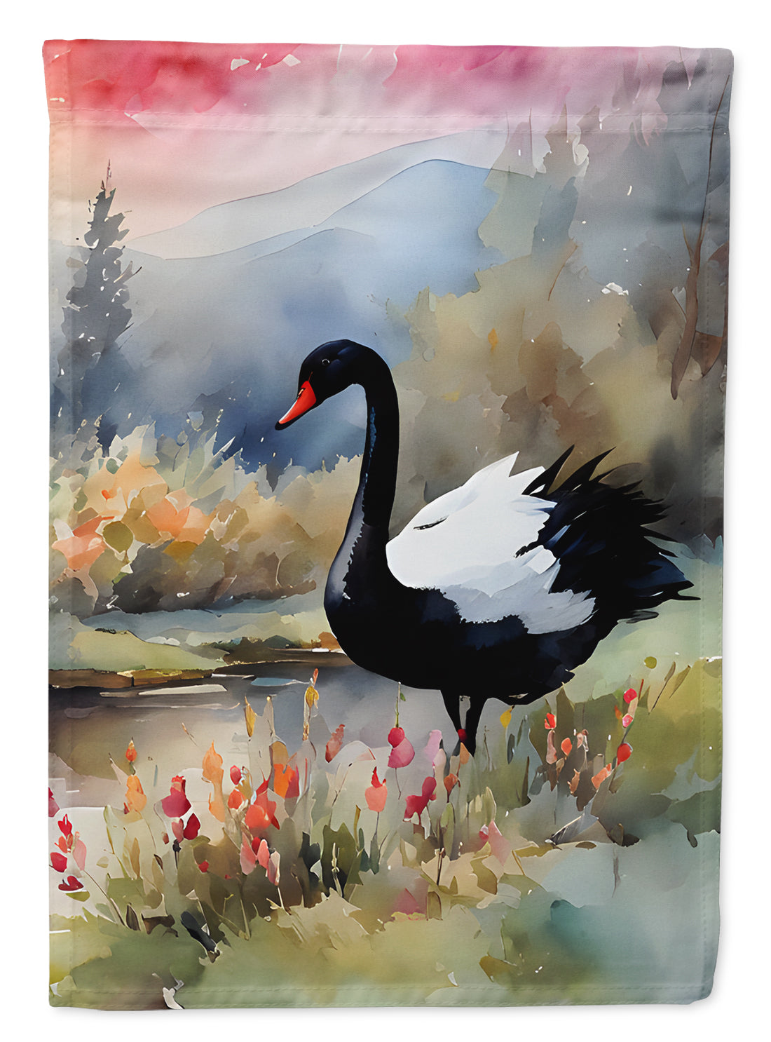 Buy this Black Swan House Flag