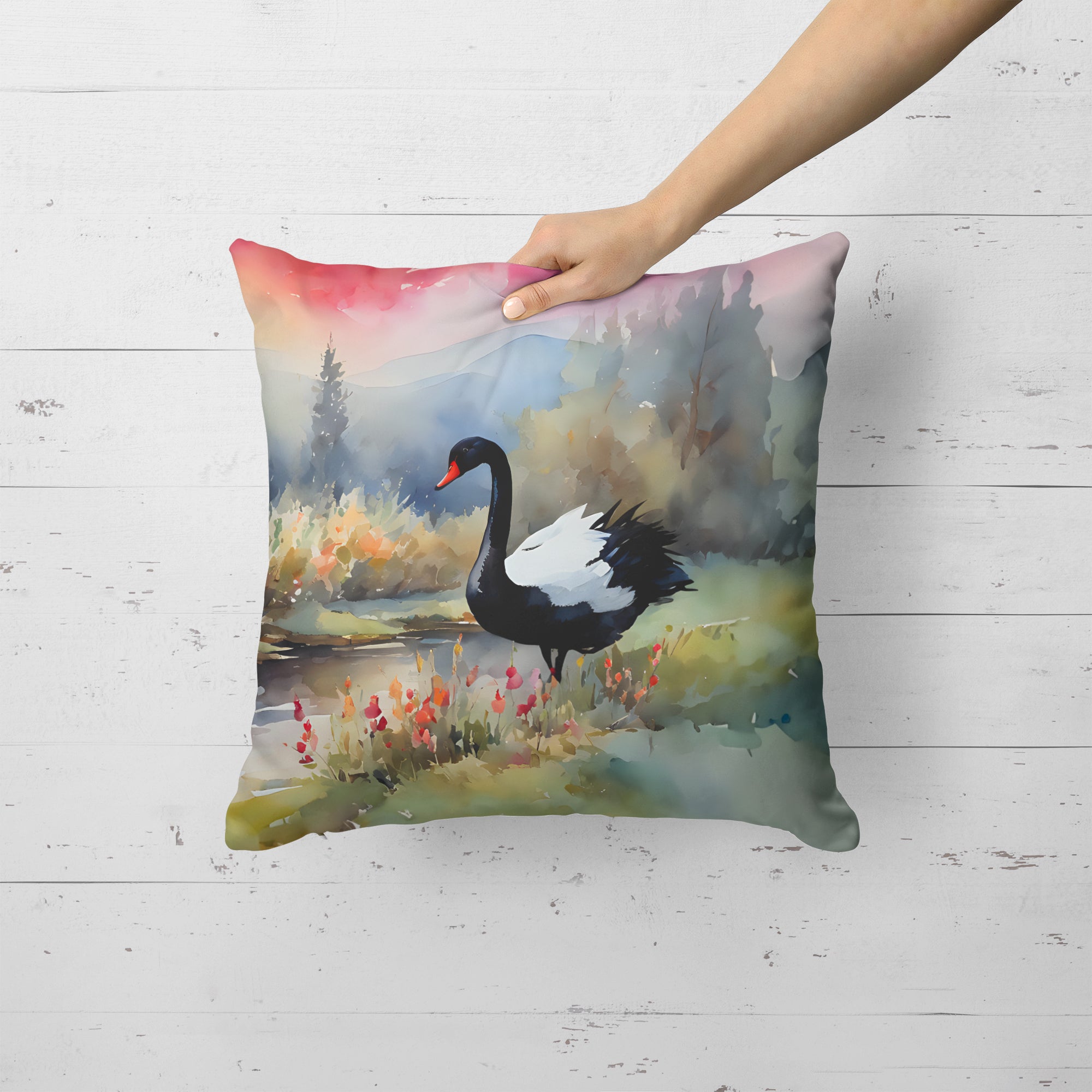 Buy this Black Swan Throw Pillow