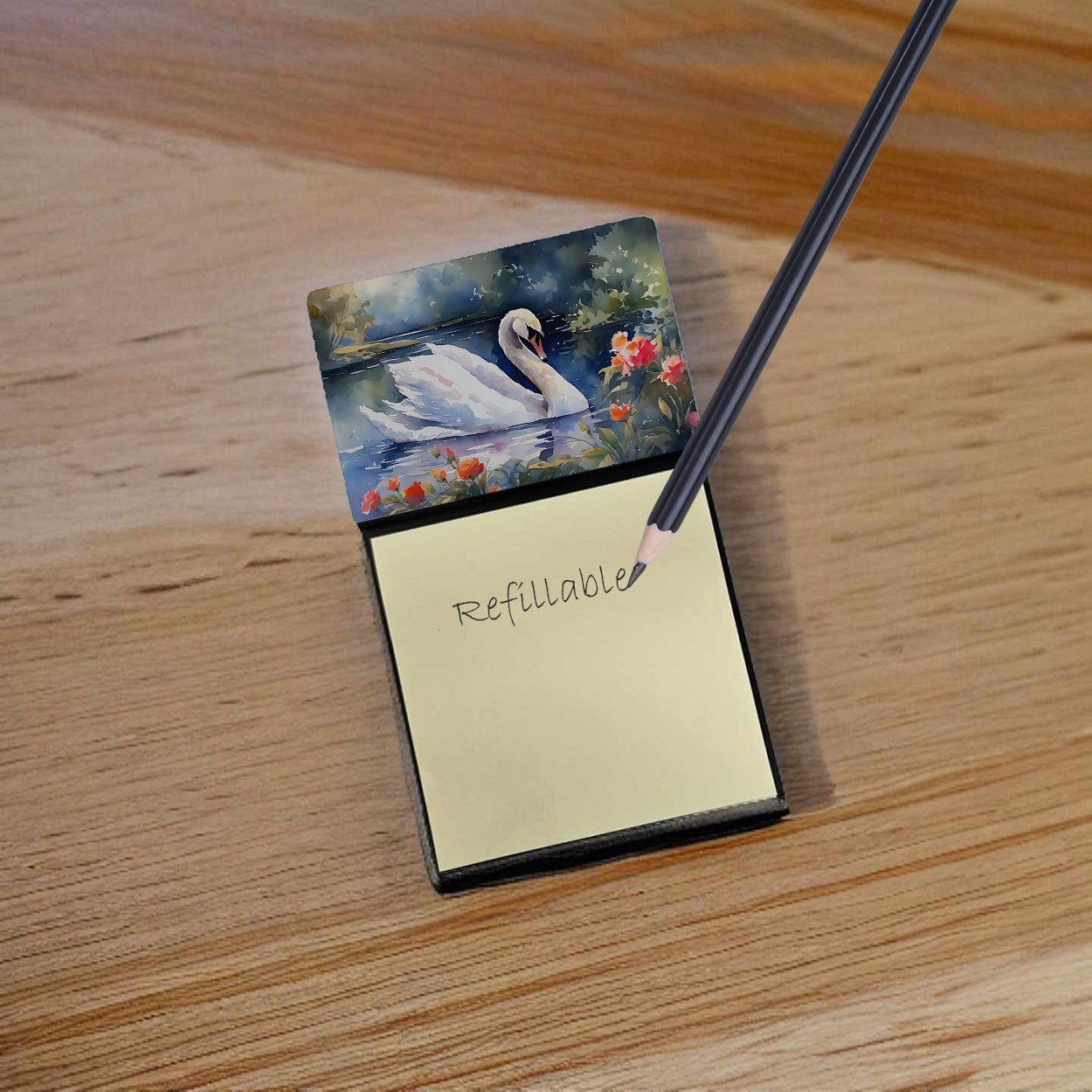 Buy this Swan Sticky Note Holder