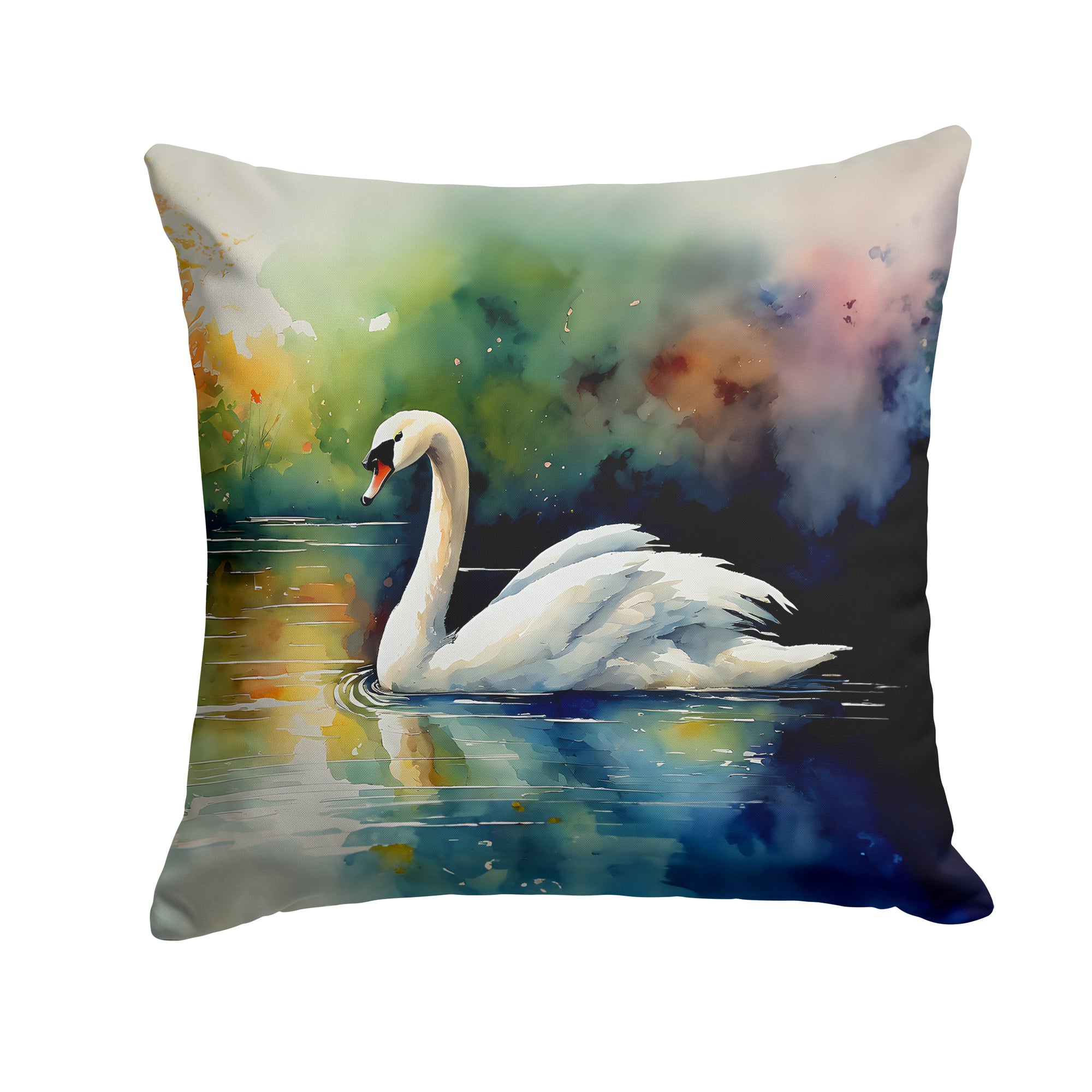 Buy this Swan Throw Pillow