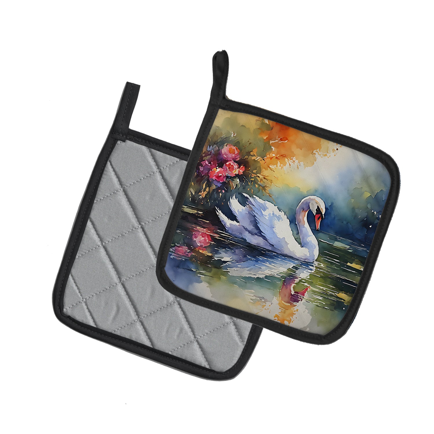 Buy this Swan Pair of Pot Holders