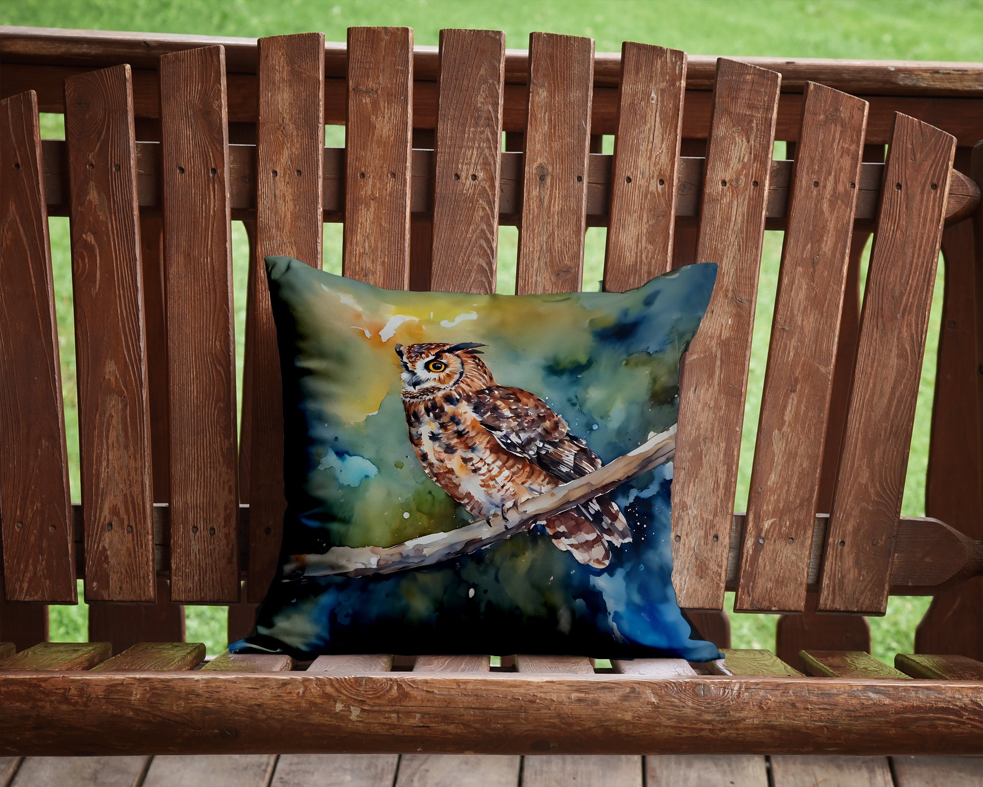 Buy this Tawny Owl Throw Pillow