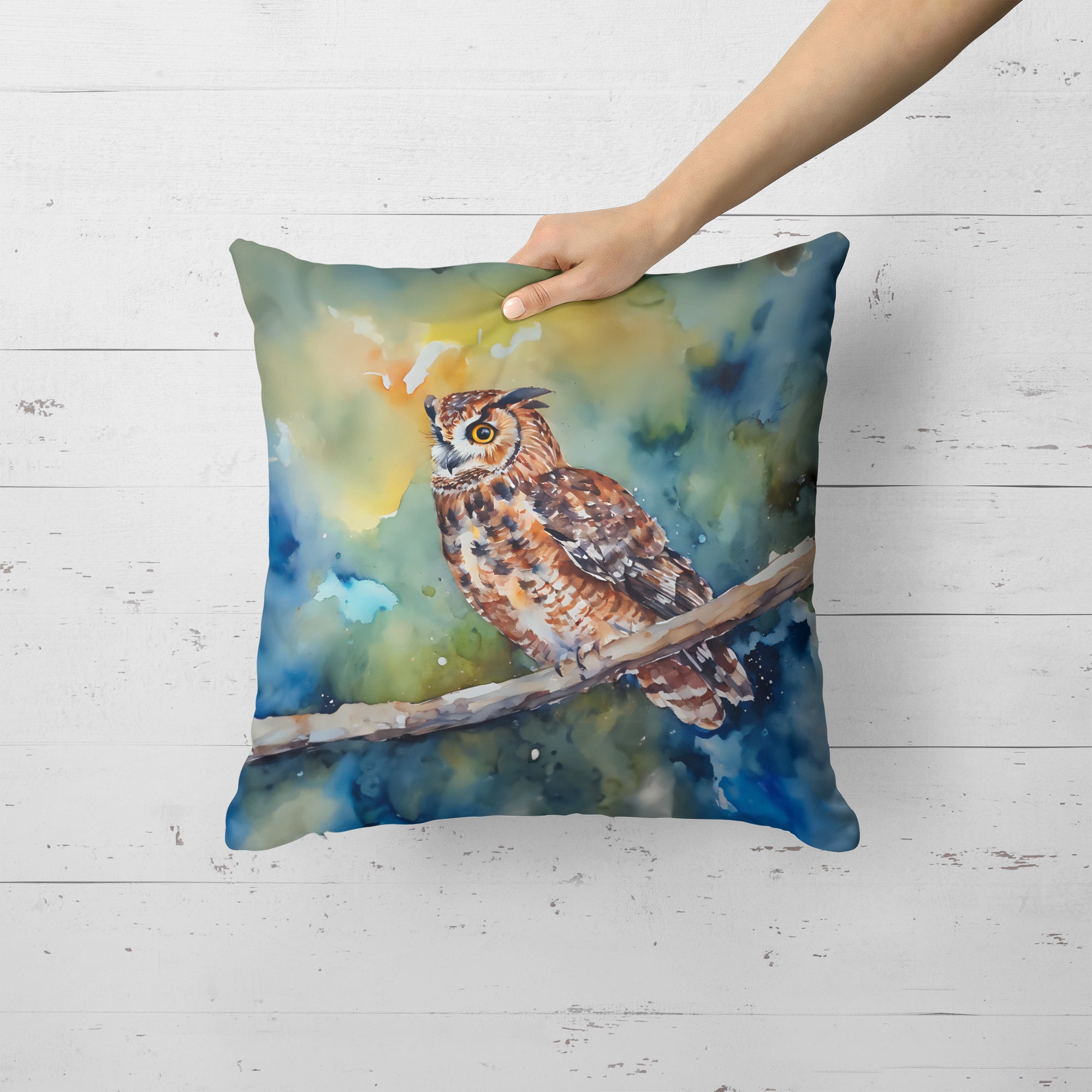 Buy this Tawny Owl Throw Pillow