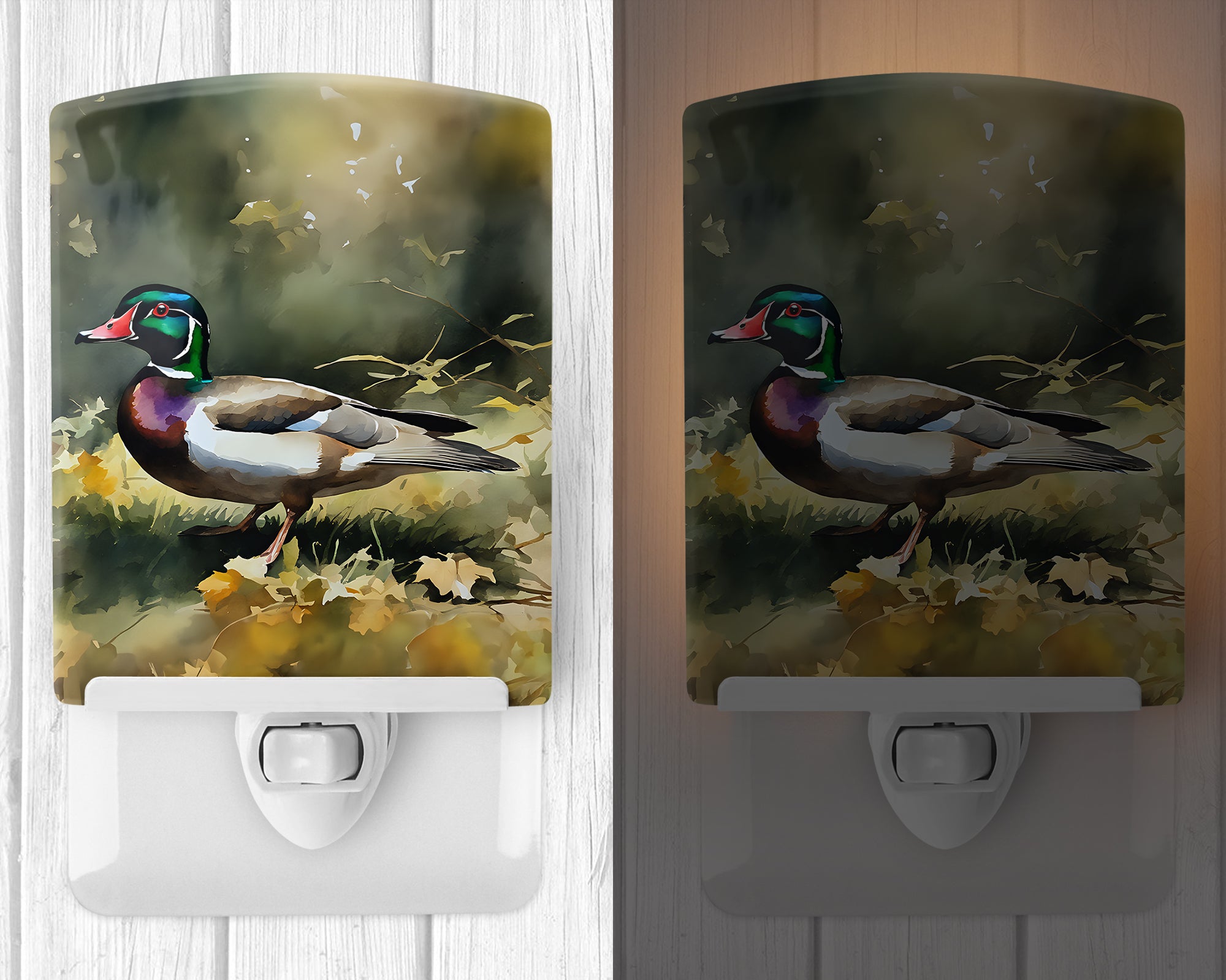 Buy this Wood Duck Ceramic Night Light