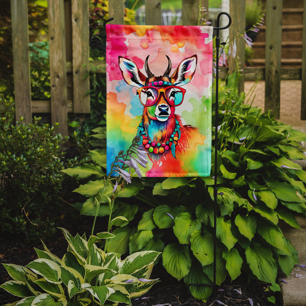 Hippie Animal Deer Garden Flag