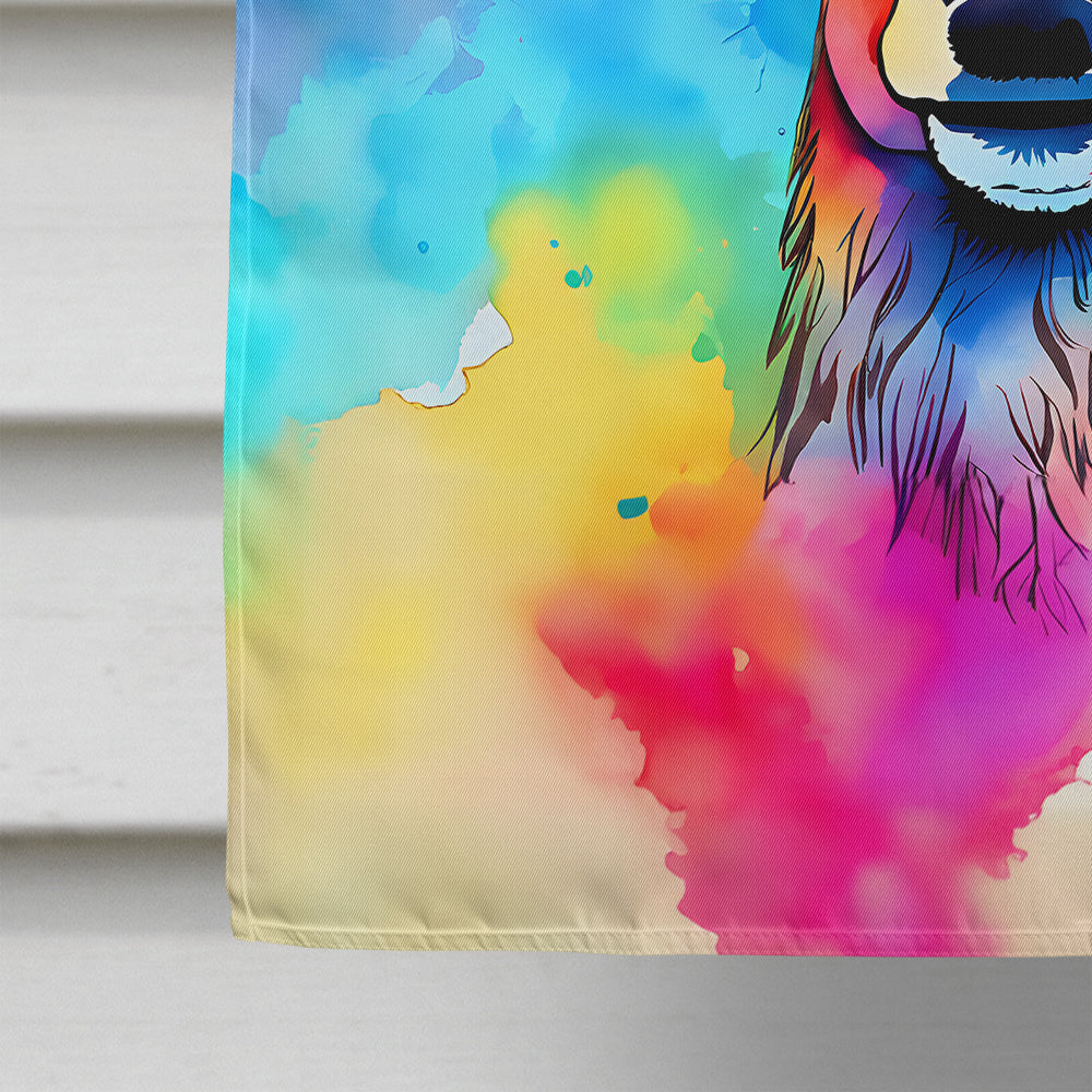 Hippie Animal Deer House Flag