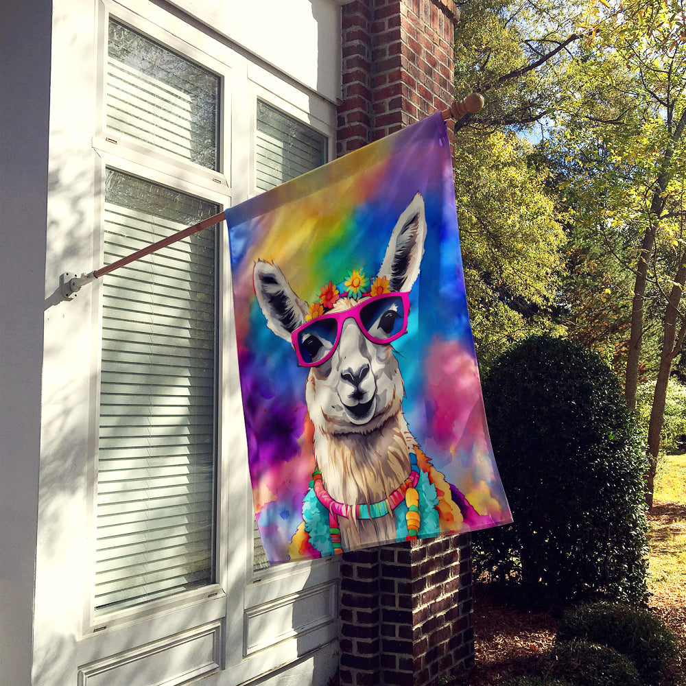 Buy this Hippie Animal Llama House Flag