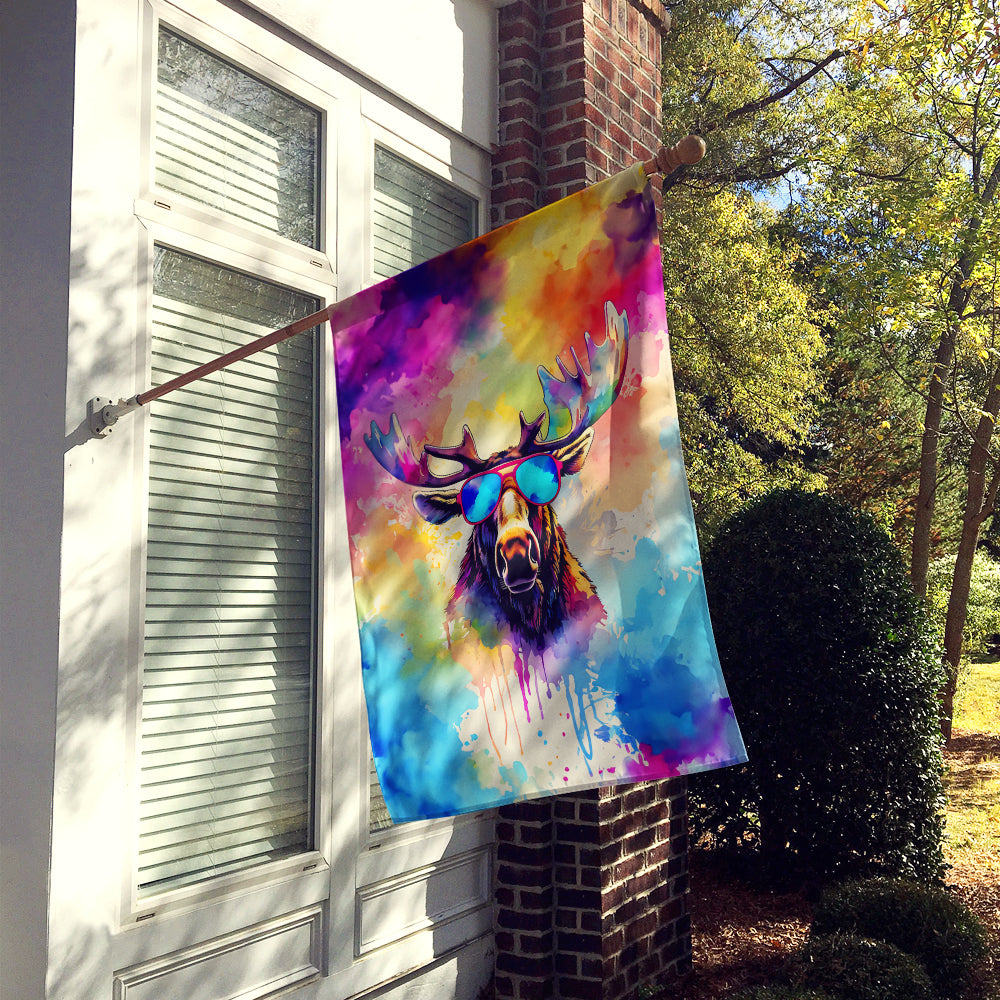 Buy this Hippie Animal Moose House Flag