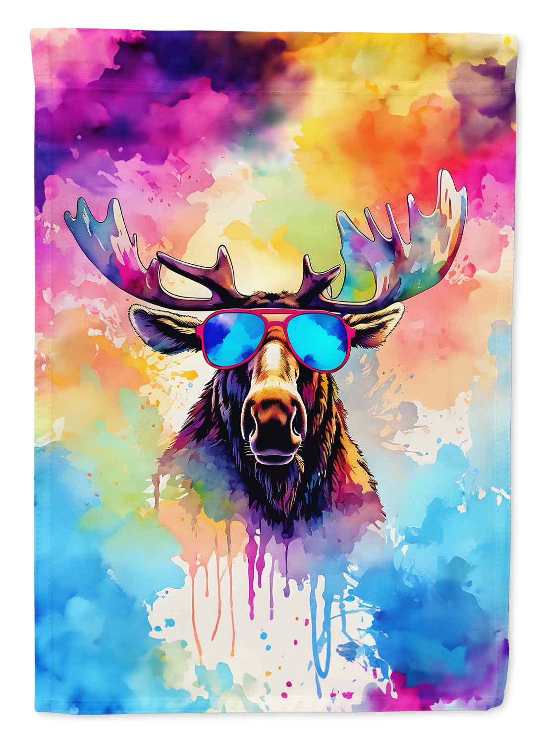 Buy this Hippie Animal Moose Garden Flag