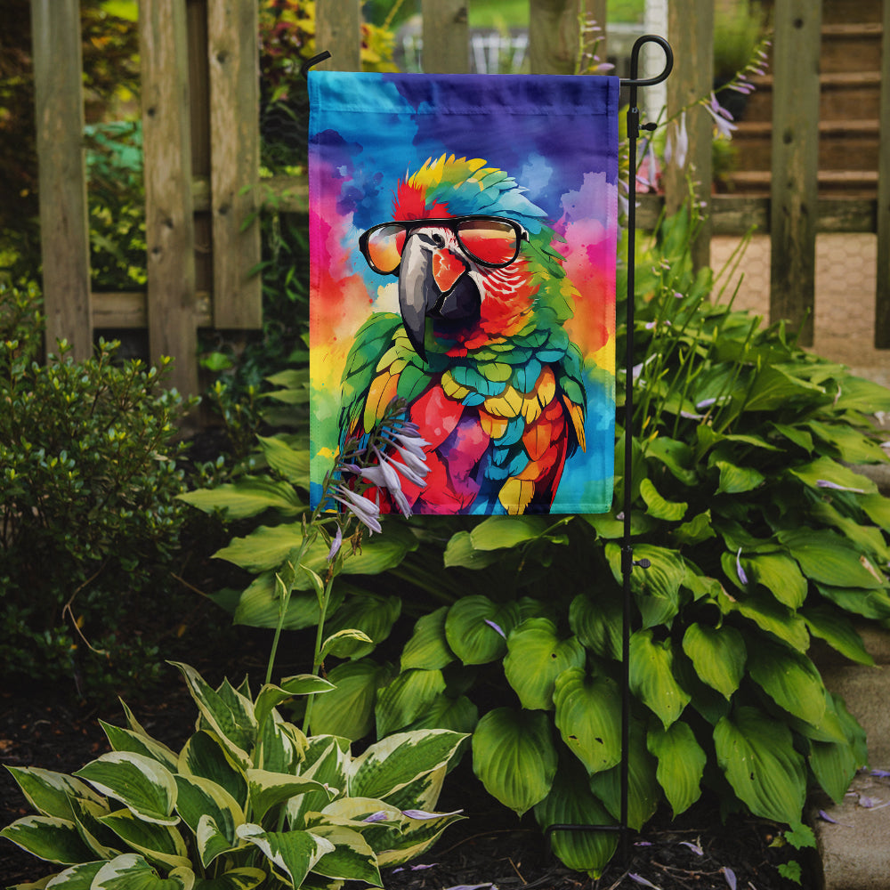 Buy this Hippie Animal Parrot Garden Flag