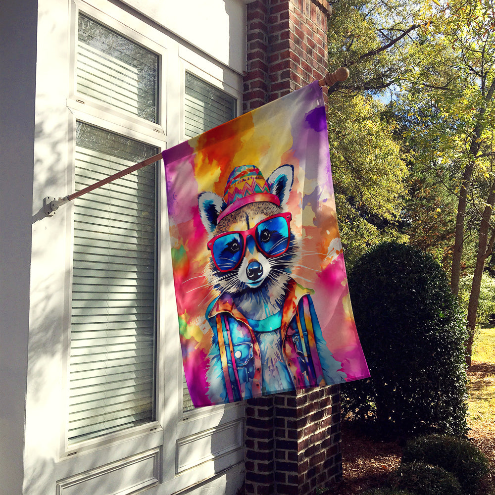 Buy this Hippie Animal Raccoon House Flag