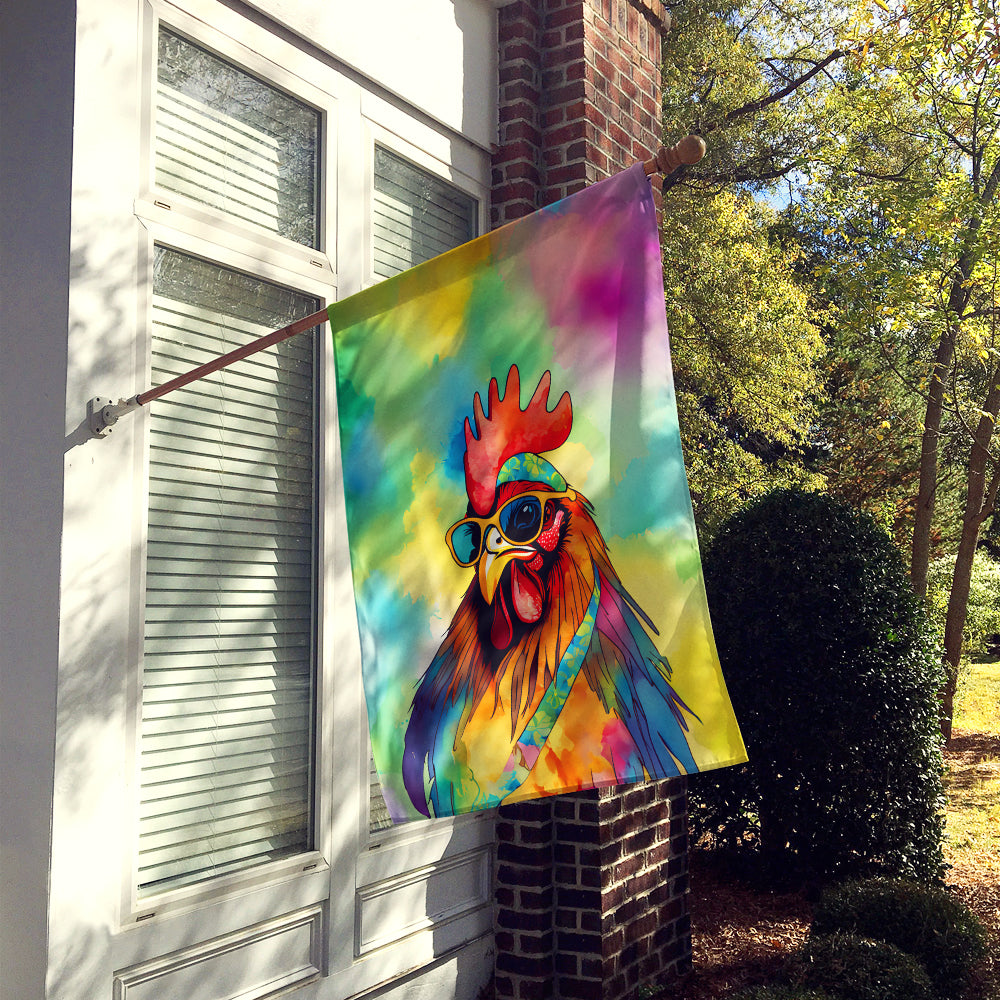 Buy this Hippie Animal Rooster House Flag