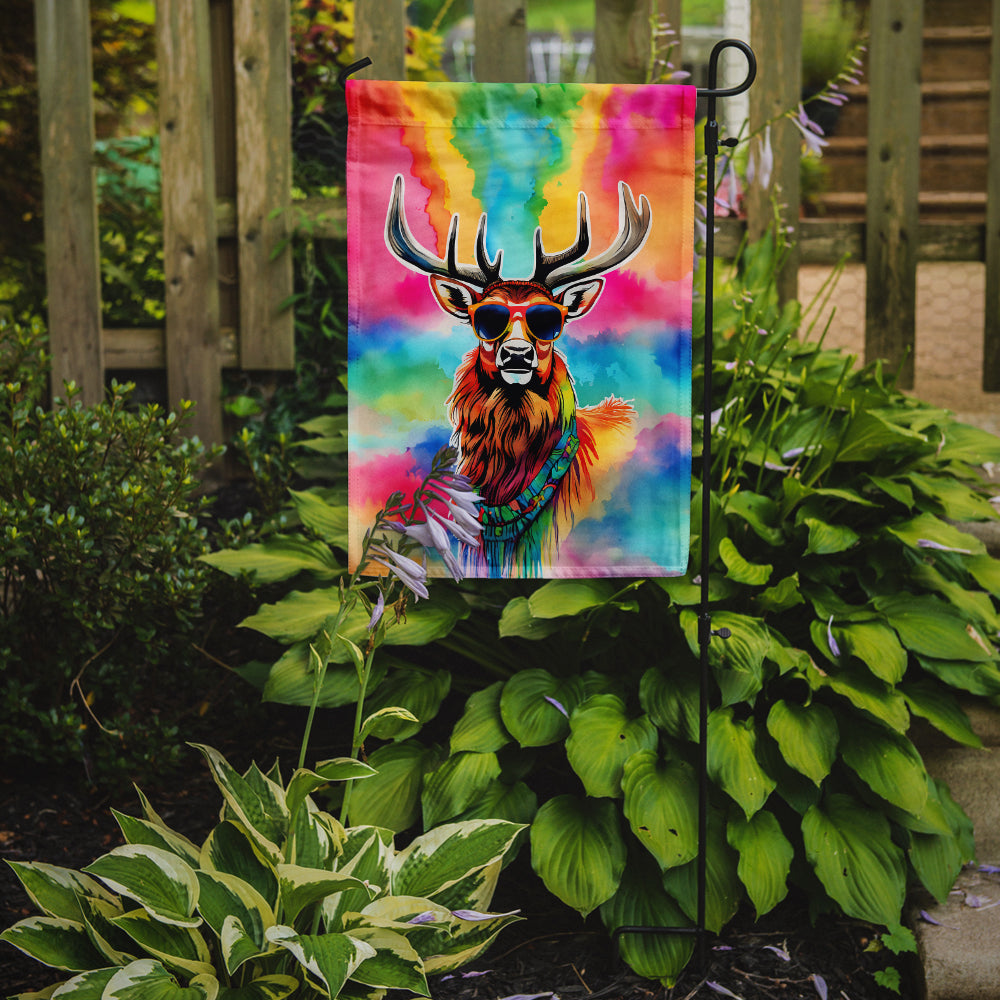 Hippie Animal Stag Deer Garden Flag