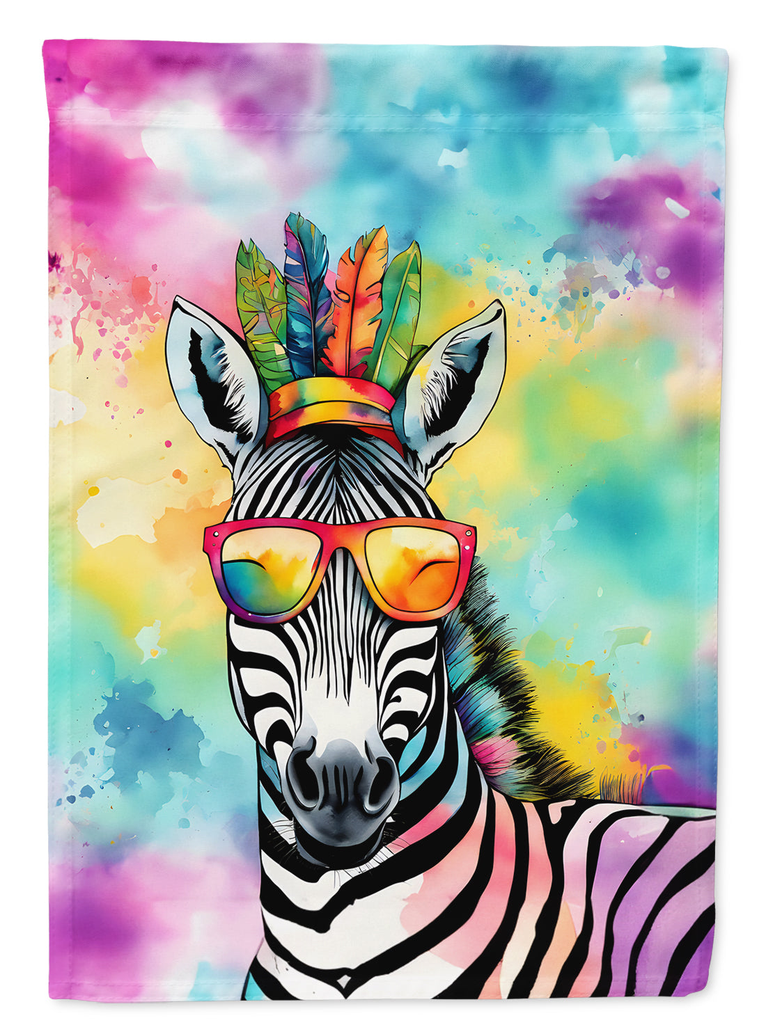 Buy this Hippie Animal Zebra Garden Flag