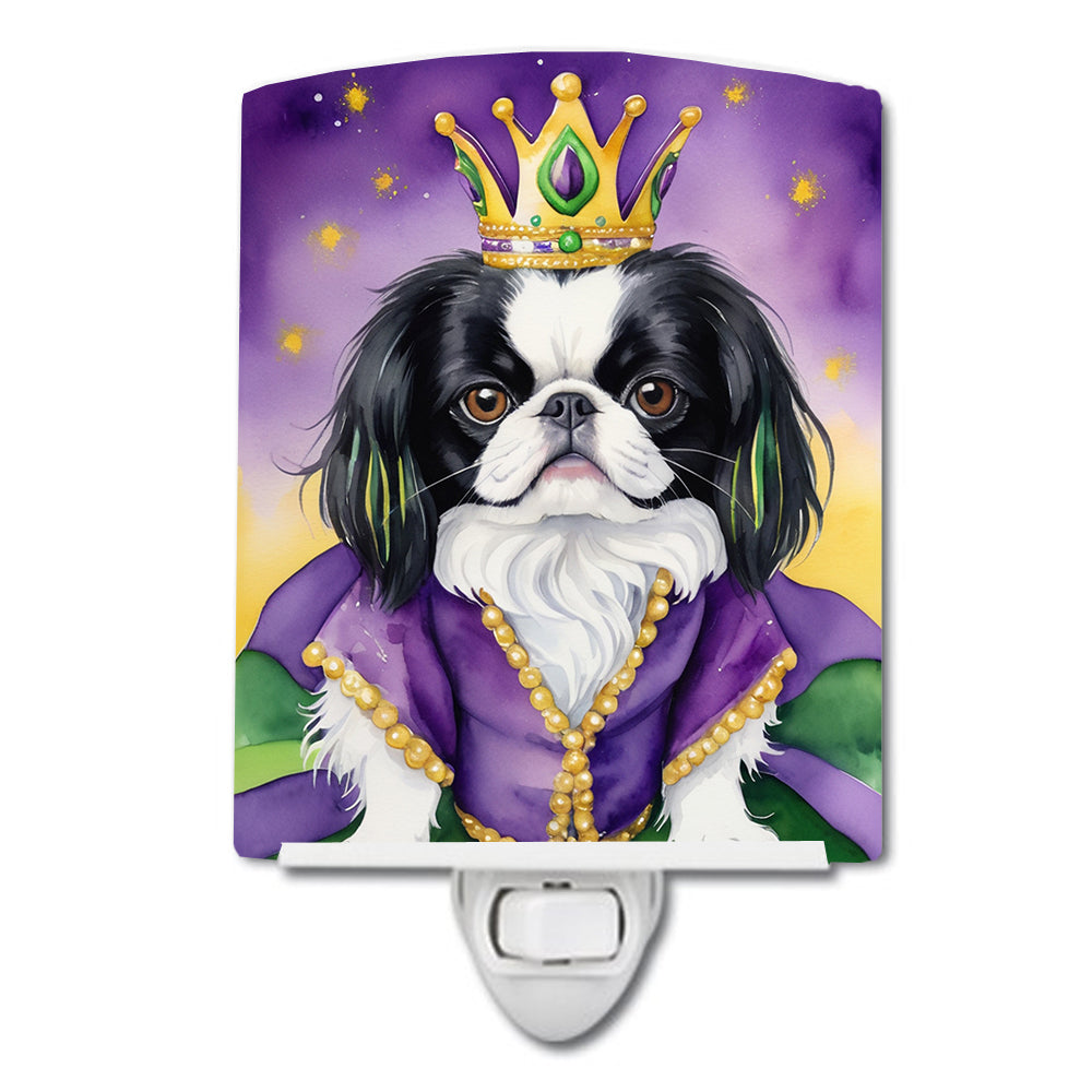 Buy this Japanese Chin King of Mardi Gras Ceramic Night Light