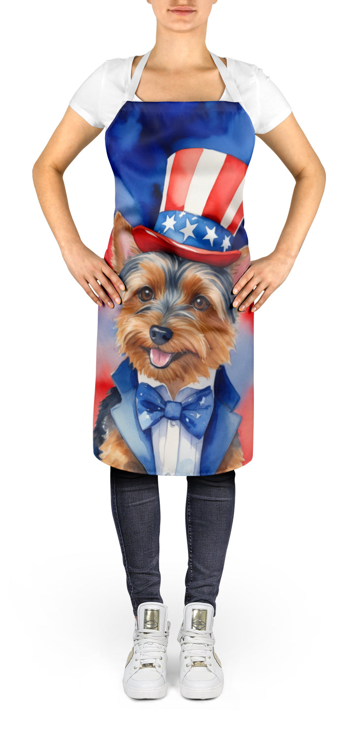 Buy this Australian Terrier Patriotic American Apron