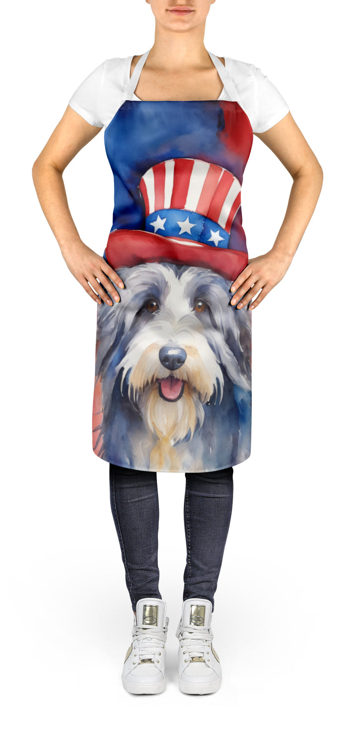 Buy this Bearded Collie Patriotic American Apron