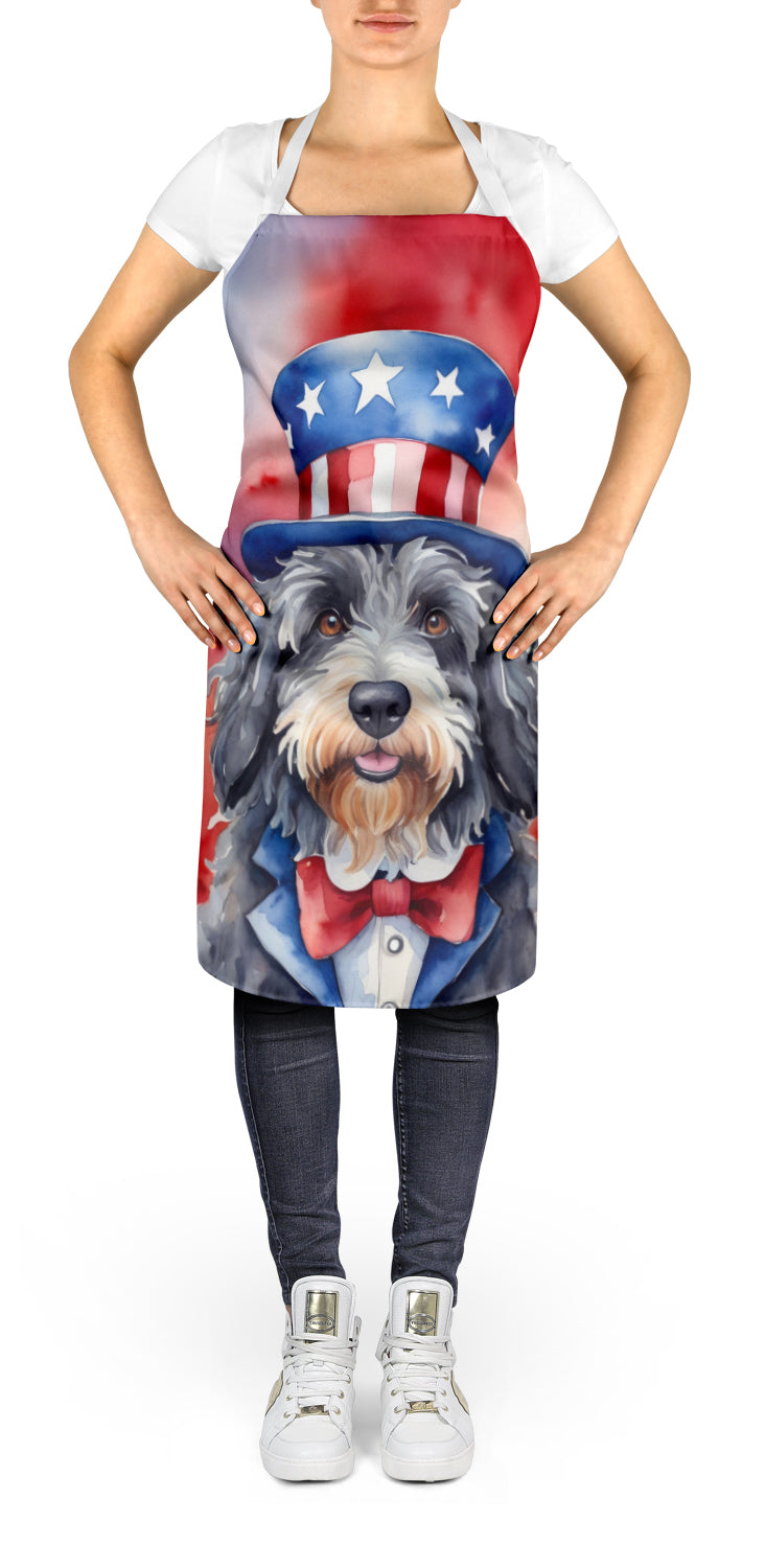 Buy this Bergamasco Sheepdog Patriotic American Apron