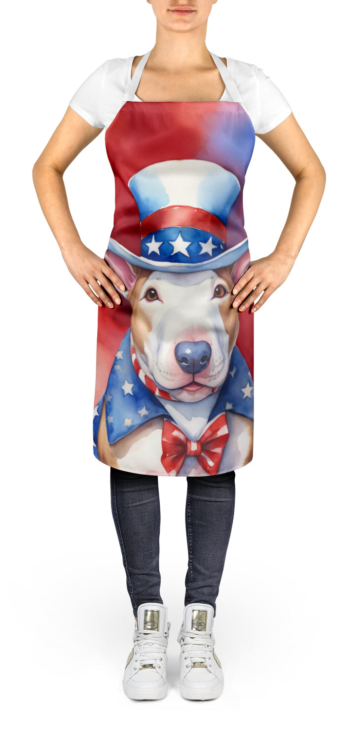 Buy this Bull Terrier Patriotic American Apron