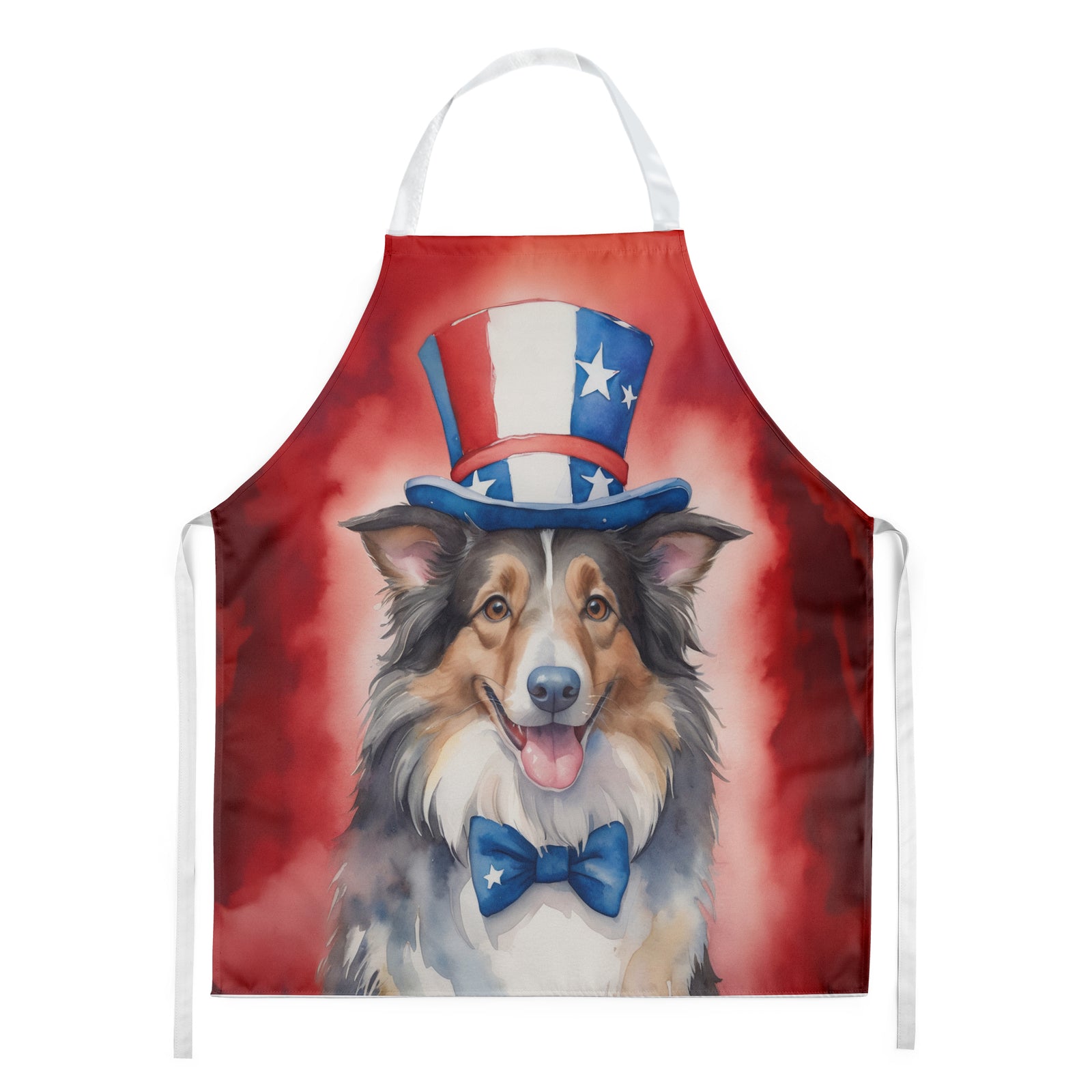 Buy this Collie Patriotic American Apron