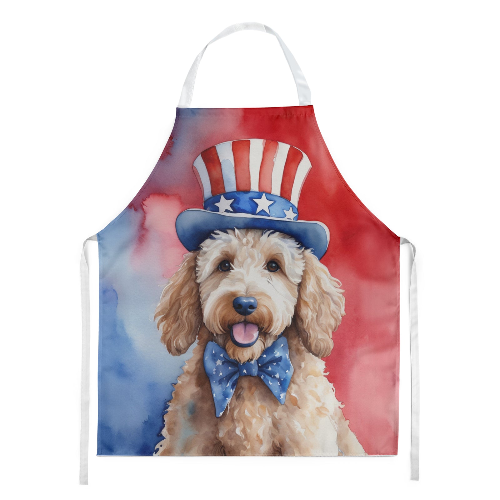 Buy this Goldendoodle Patriotic American Apron