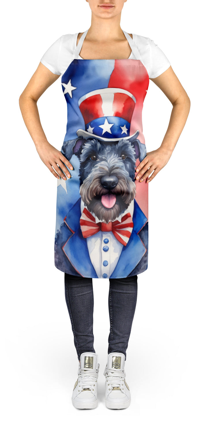 Buy this Kerry Blue Terrier Patriotic American Apron