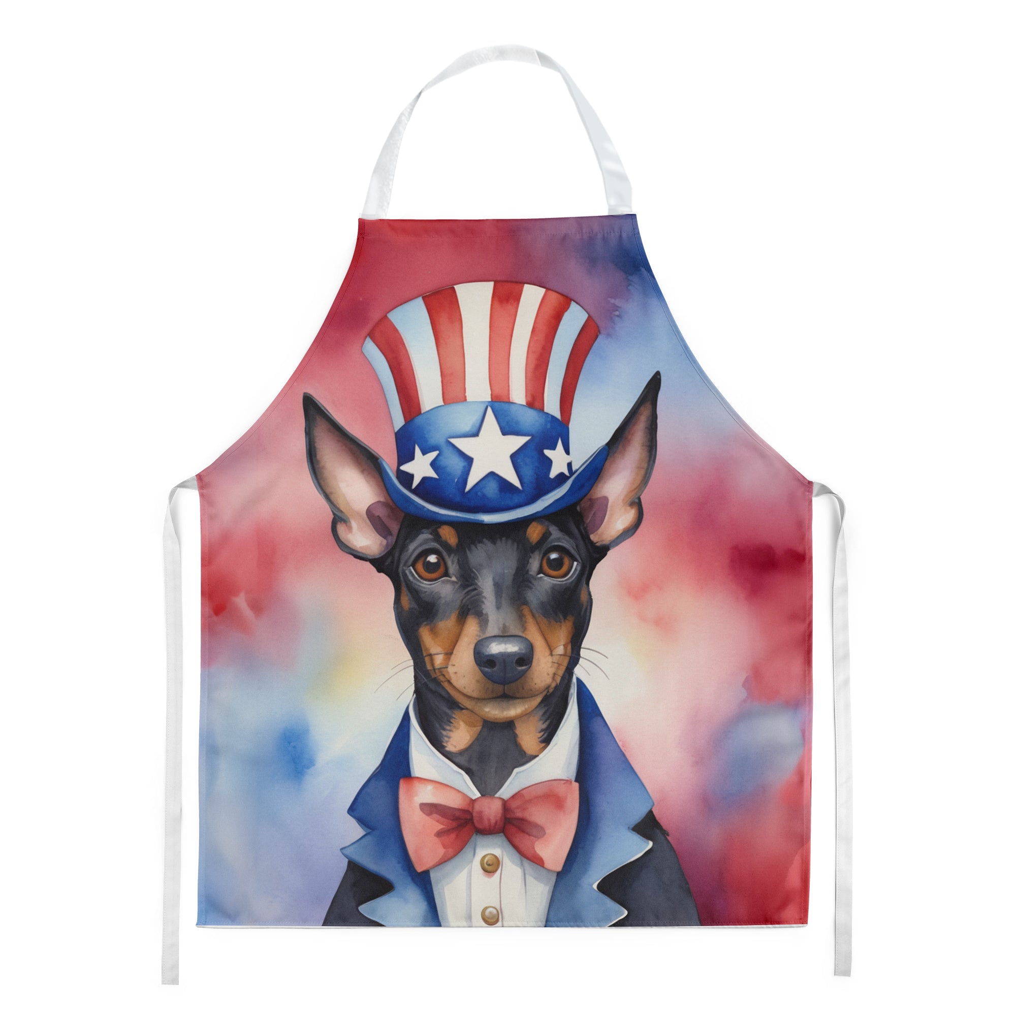 Buy this Manchester Terrier Patriotic American Apron