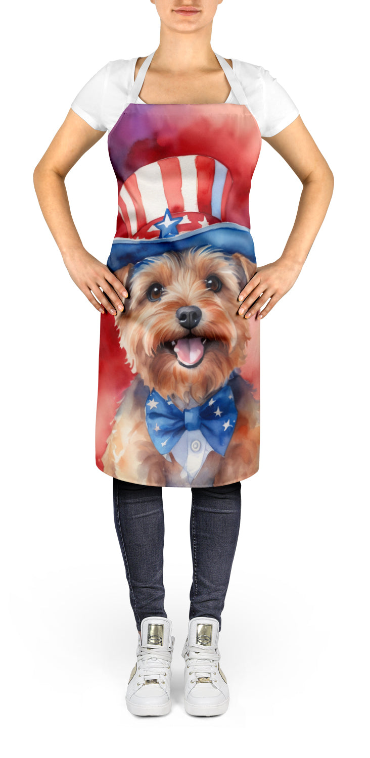 Buy this Norfolk Terrier Patriotic American Apron