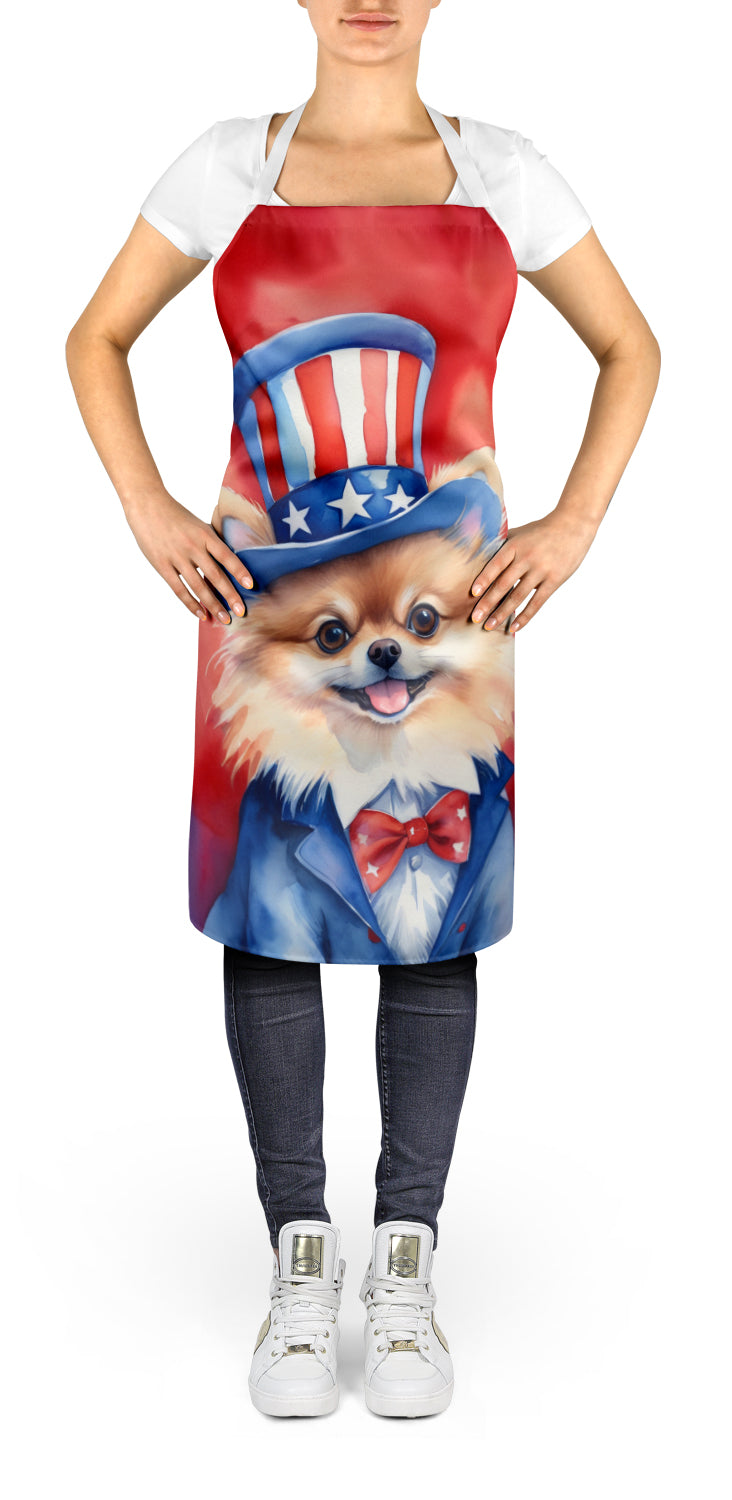 Buy this Pomeranian Patriotic American Apron