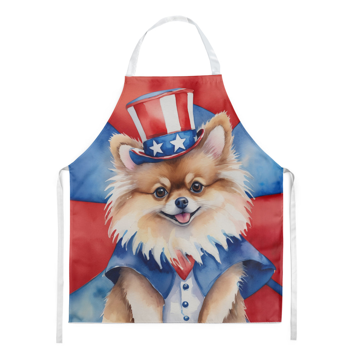 Buy this Pomeranian Patriotic American Apron